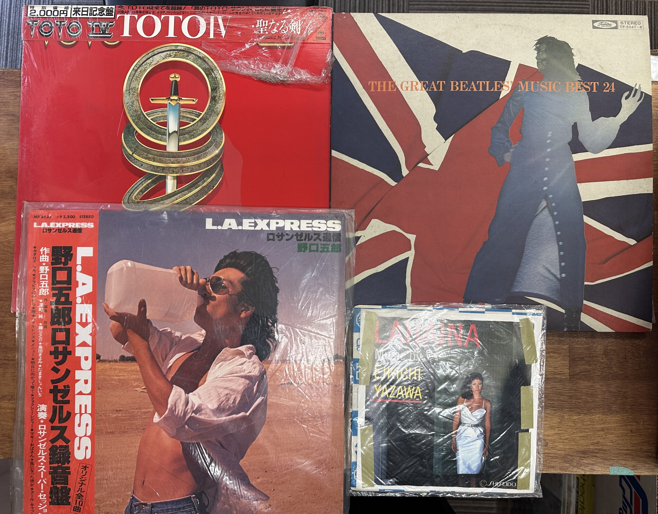 【店頭買取】レコード LP TOTO ビートルズ 矢沢永吉 他 江東区…