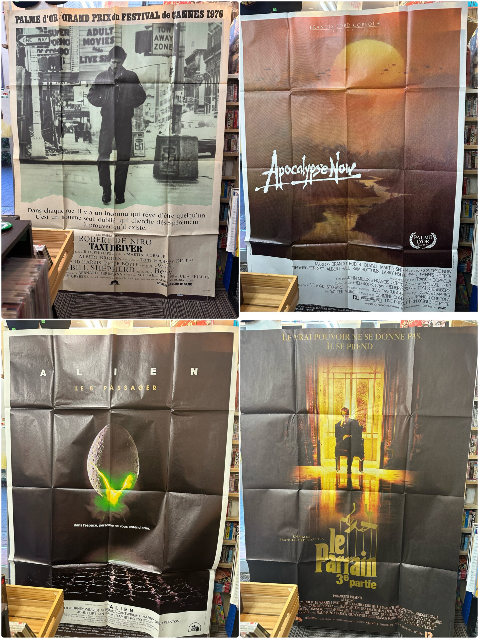 【特大ポスター買取】 タクシードライバー ゴッドファーザー3 地獄の黙…