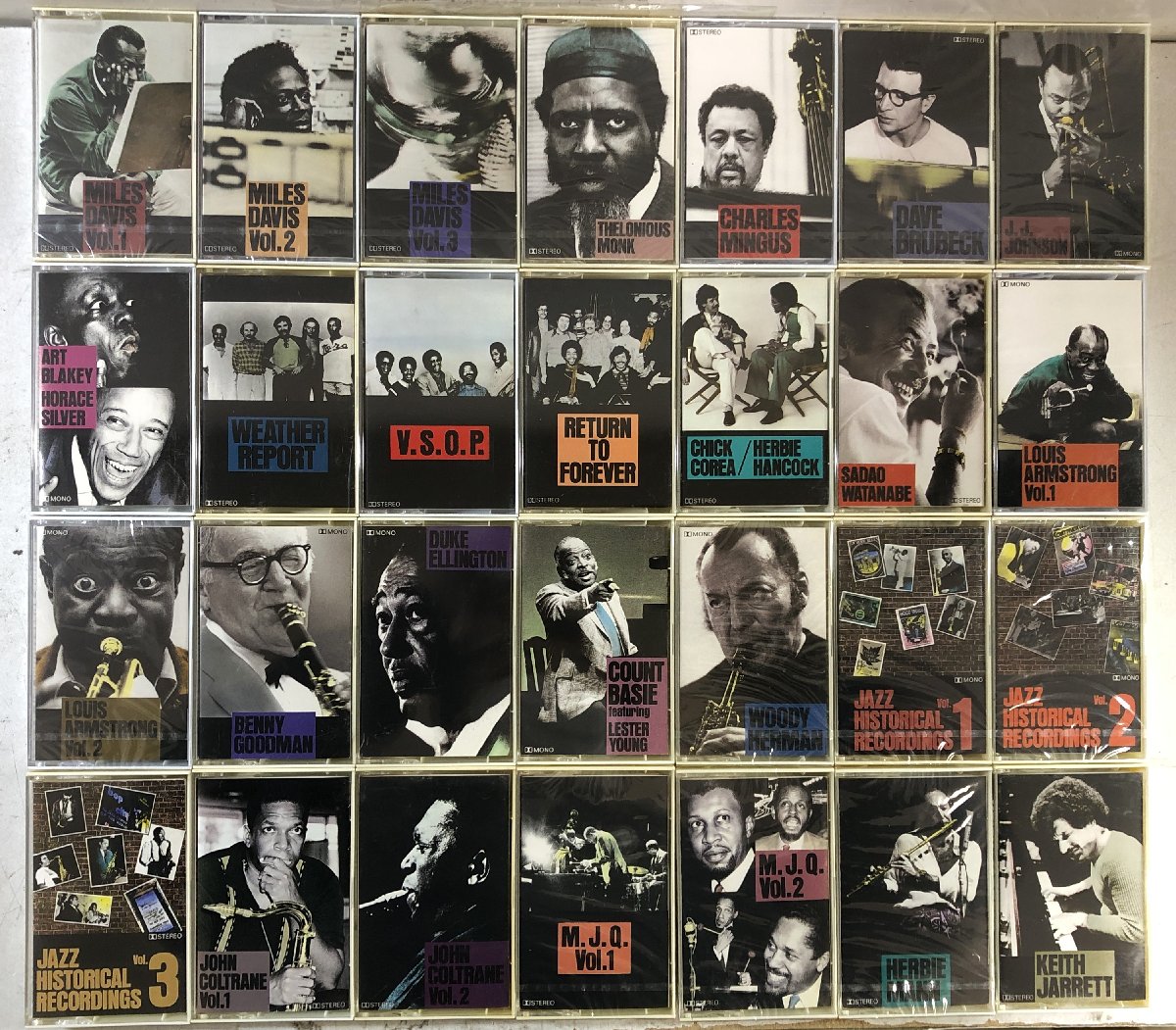 【出張買取】JAZZ カセットテープ まとめて 28本 未開封多数 マ…