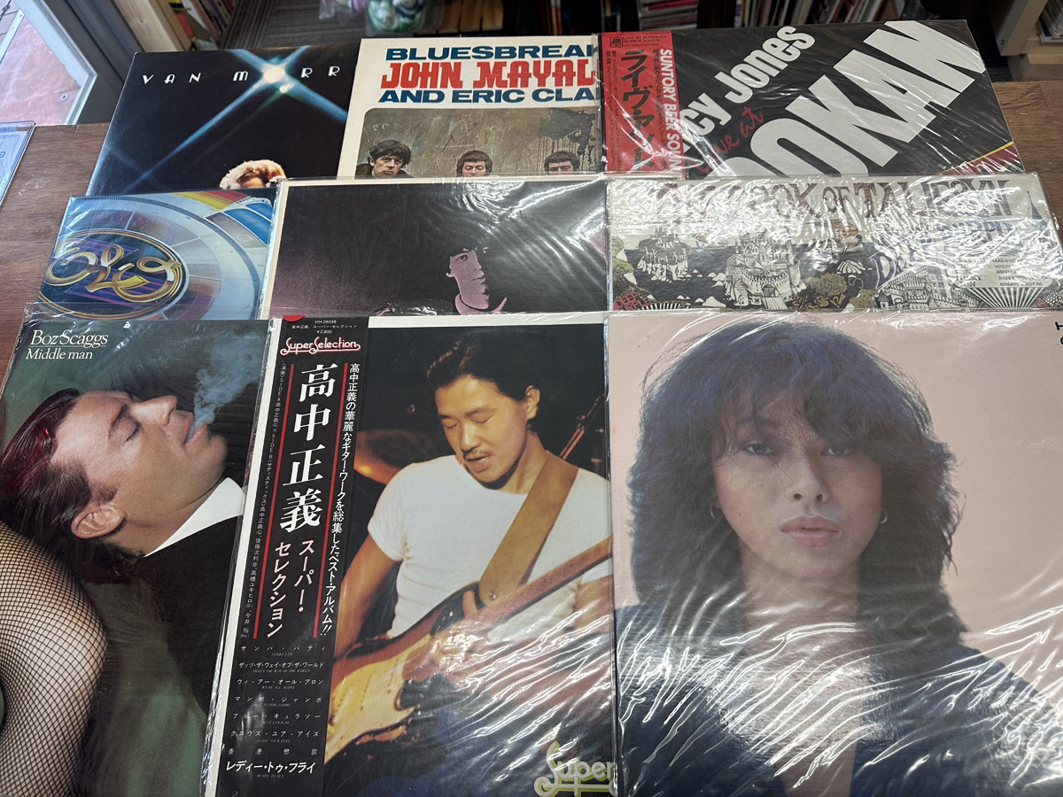 【レコード店頭買取】高中正義 笠井貴美子 ディープパープル ボズスキャ…