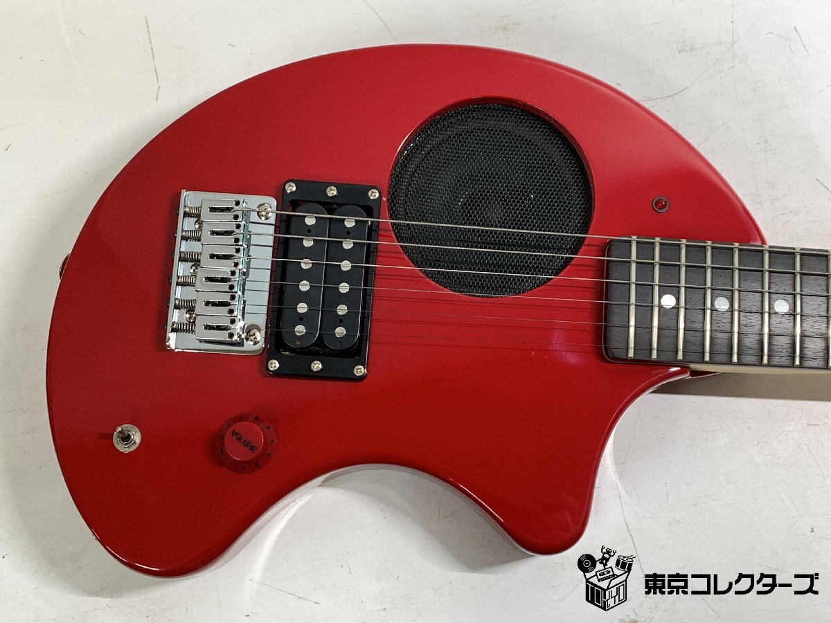 FERNANDES ZO-3 フェルナンデス アンプ内蔵ミニギター 赤…