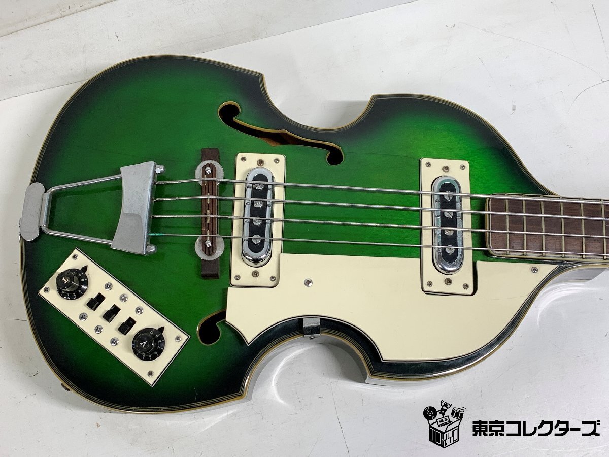 Greco バイオリンベース グレコ エレキベース ハードケース付き …