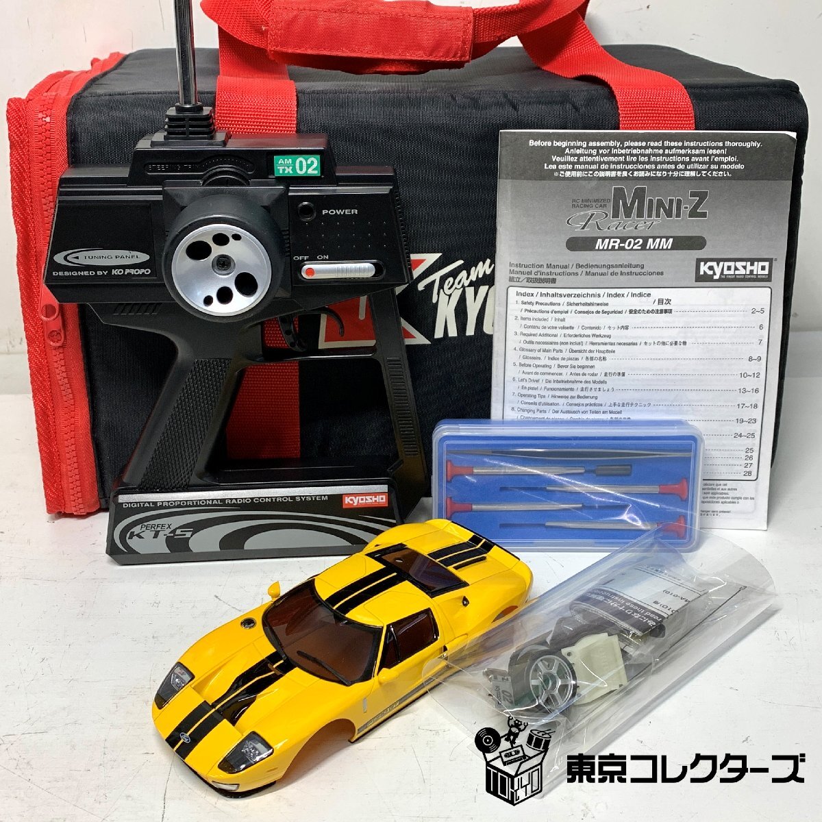 KYOSHO MINI-Z フォードGT ボディ／京商 PERFEX …