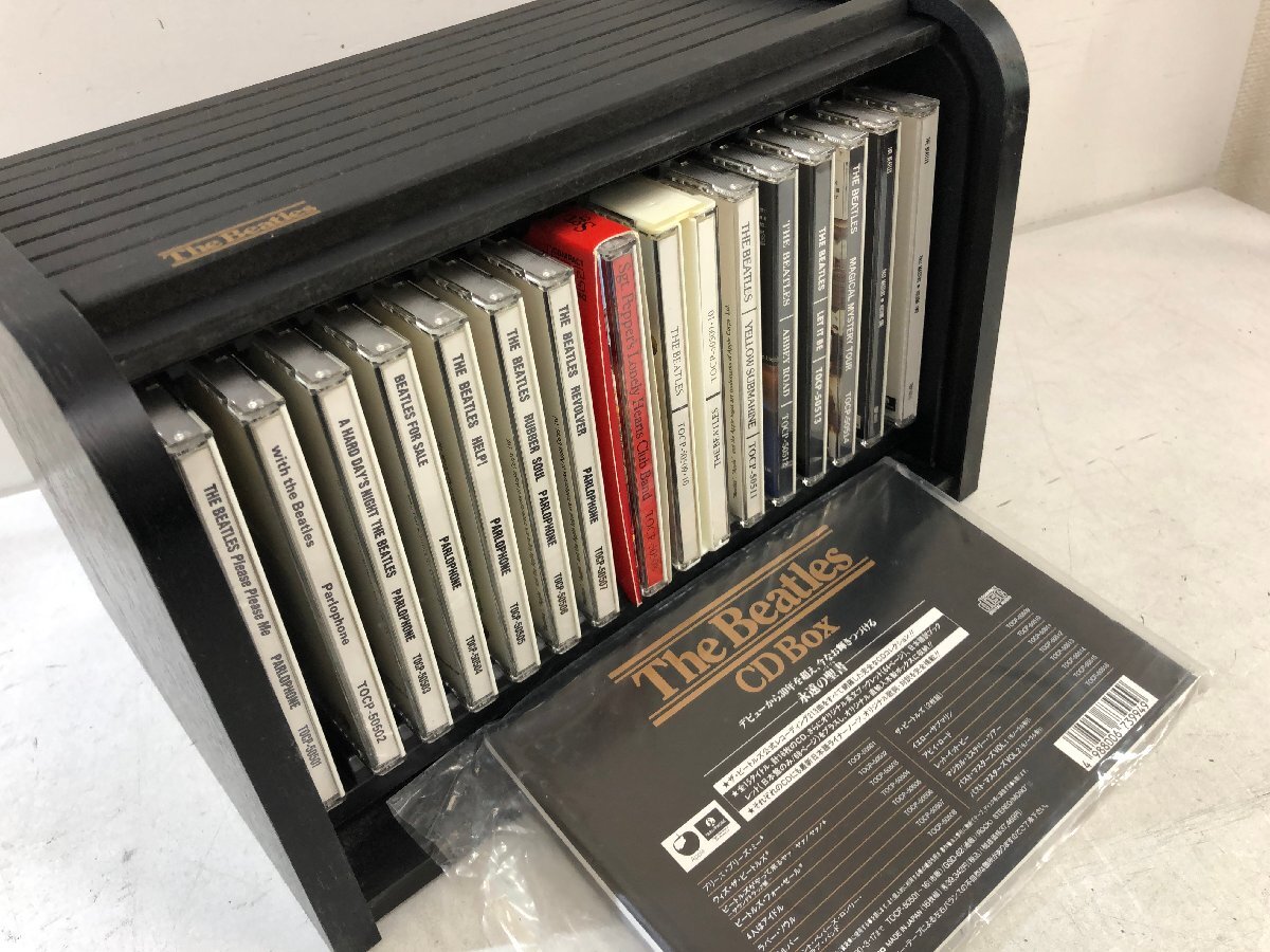 ザ・ビートルズ CD BOX / 15タイトル16CD・木製シャッター…