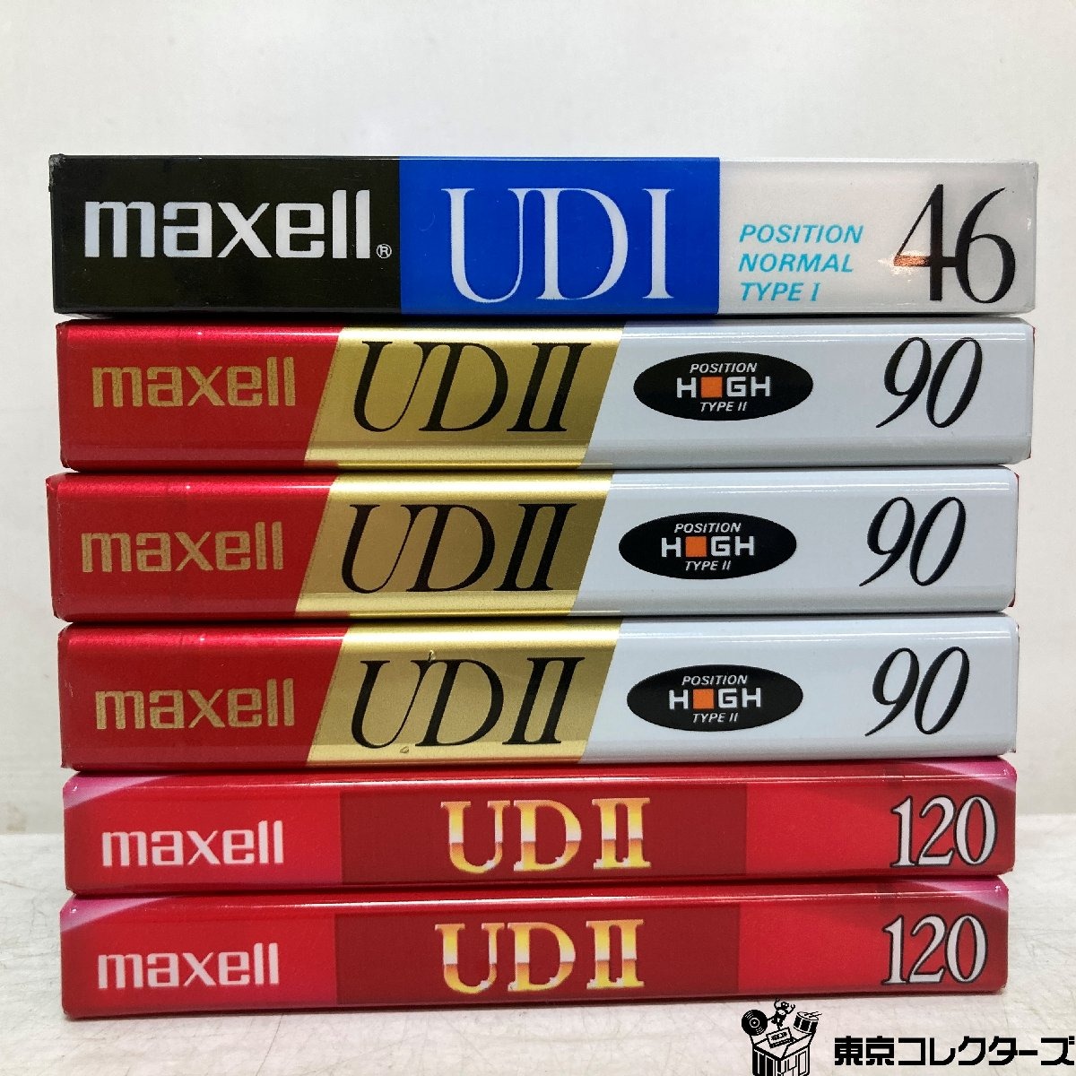 【出張買取】まとめて6本 カセットテープ maxell UDⅡ90 1…