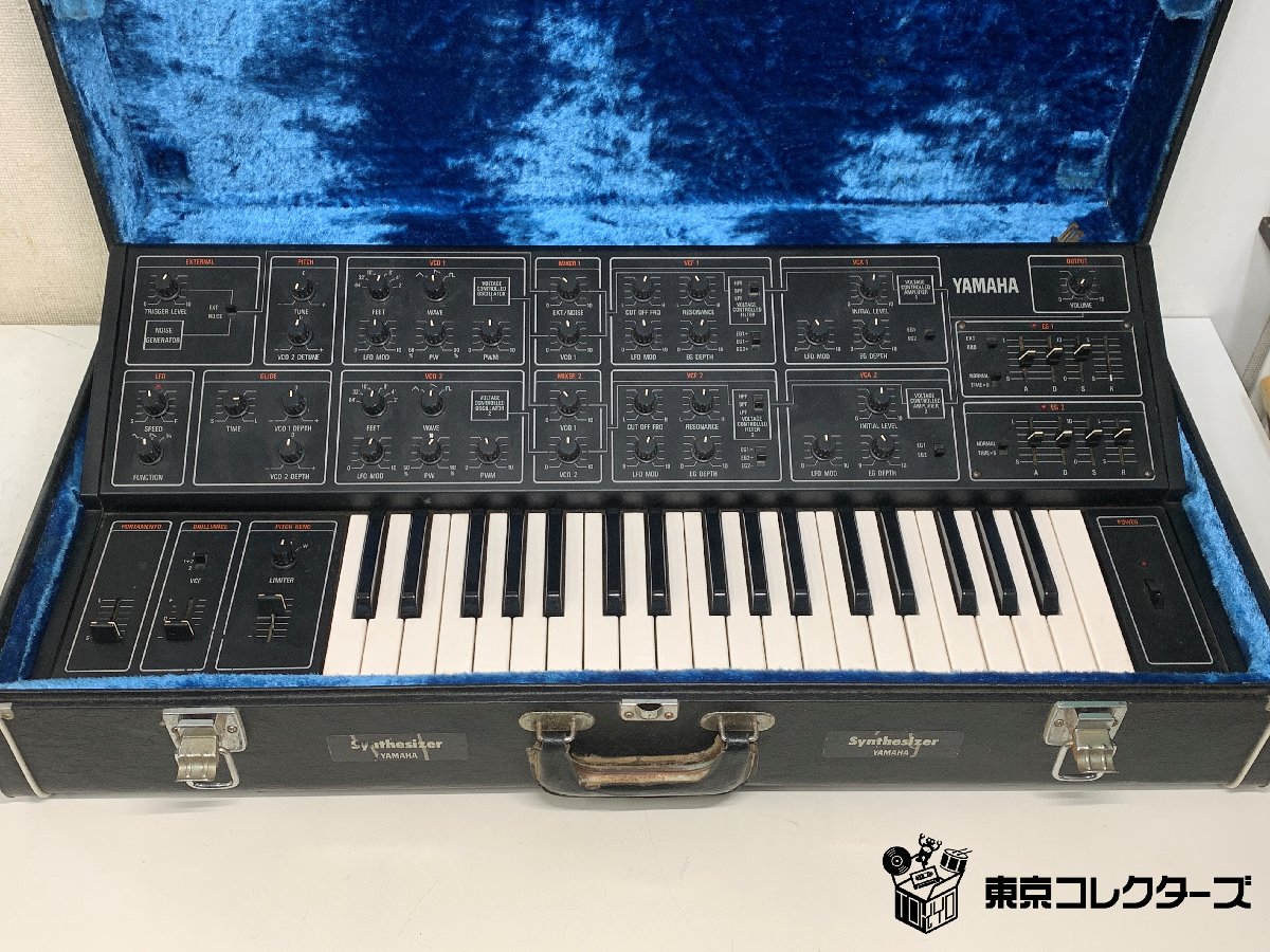 YAMAHA CS-15 ハードケース付き ヤマハ アナログシンセサイ…