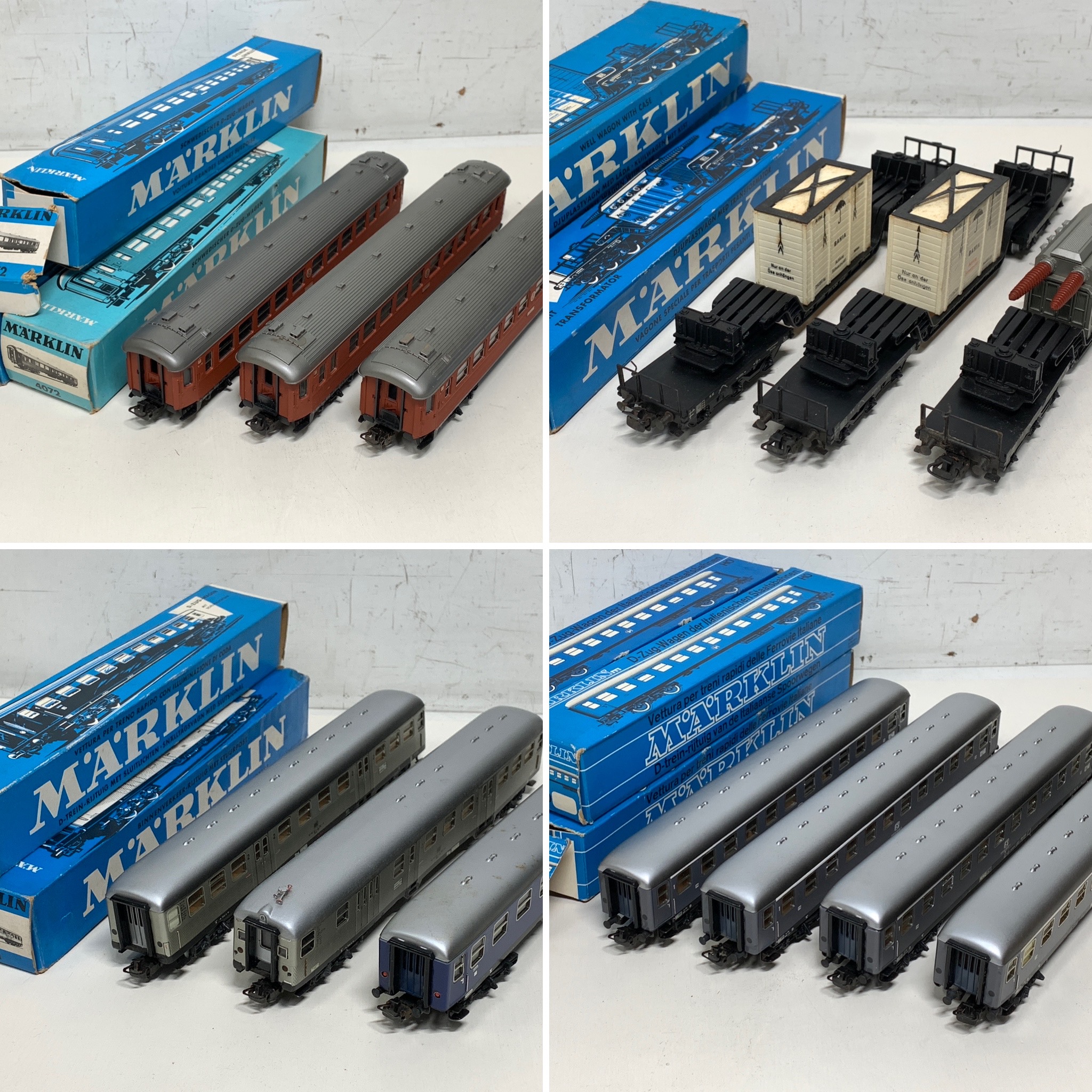 MARKLIN 車両 まとめて 元箱付き メルクリン HOゲージ 鉄道…