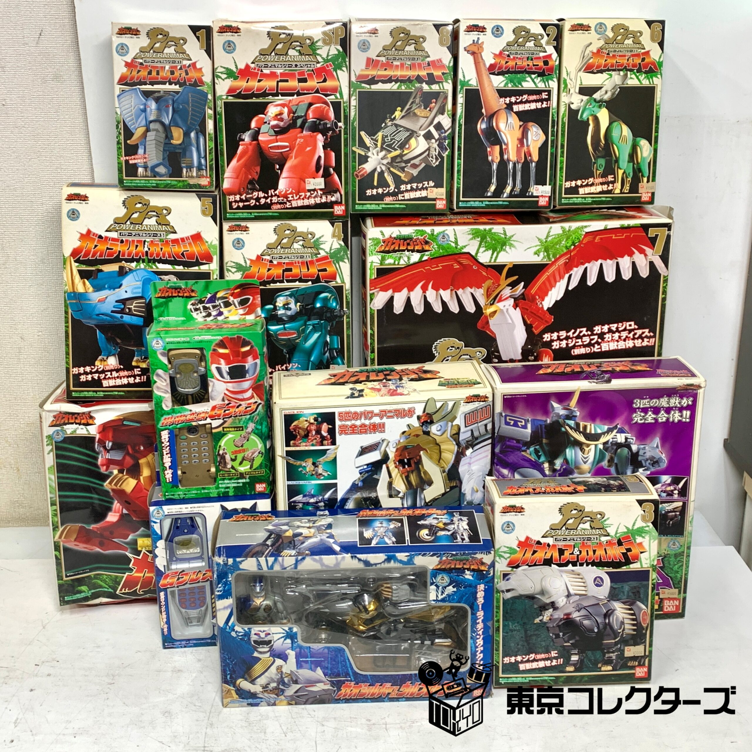 百獣戦隊ガオレンジャー  パワーアニマルシリーズほか バンダイ DXシ…