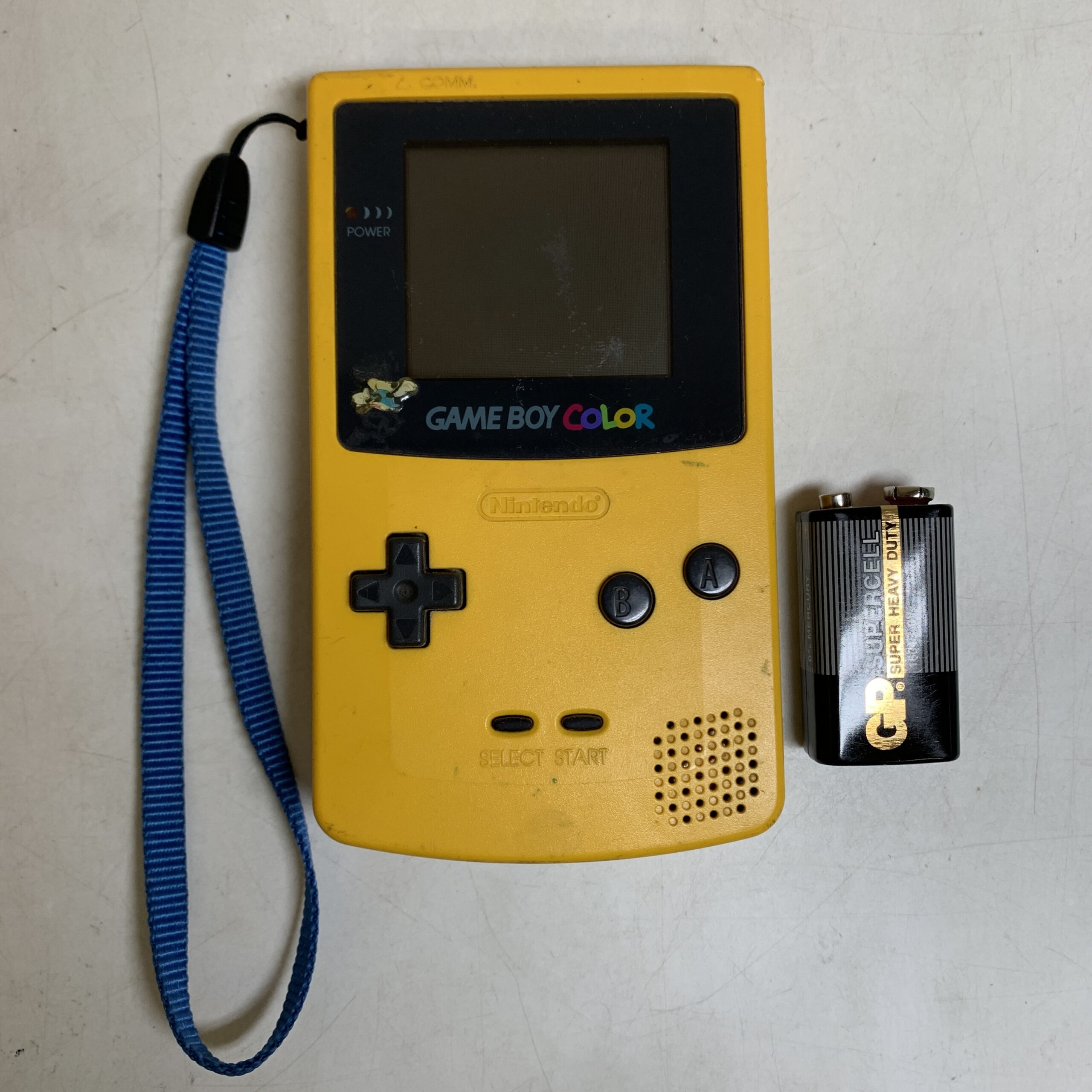 【店頭買取】任天堂 ゲームボーイカラー CGB-001 イエロー ＜動…