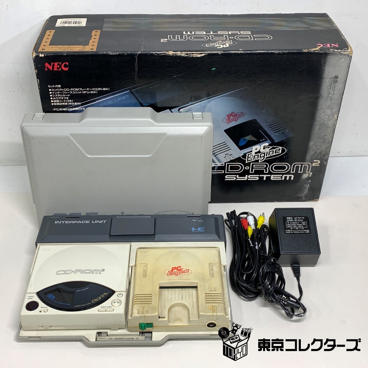 NEC PCエンジン 本体＋CD-ROM2システム PI-TG001 …