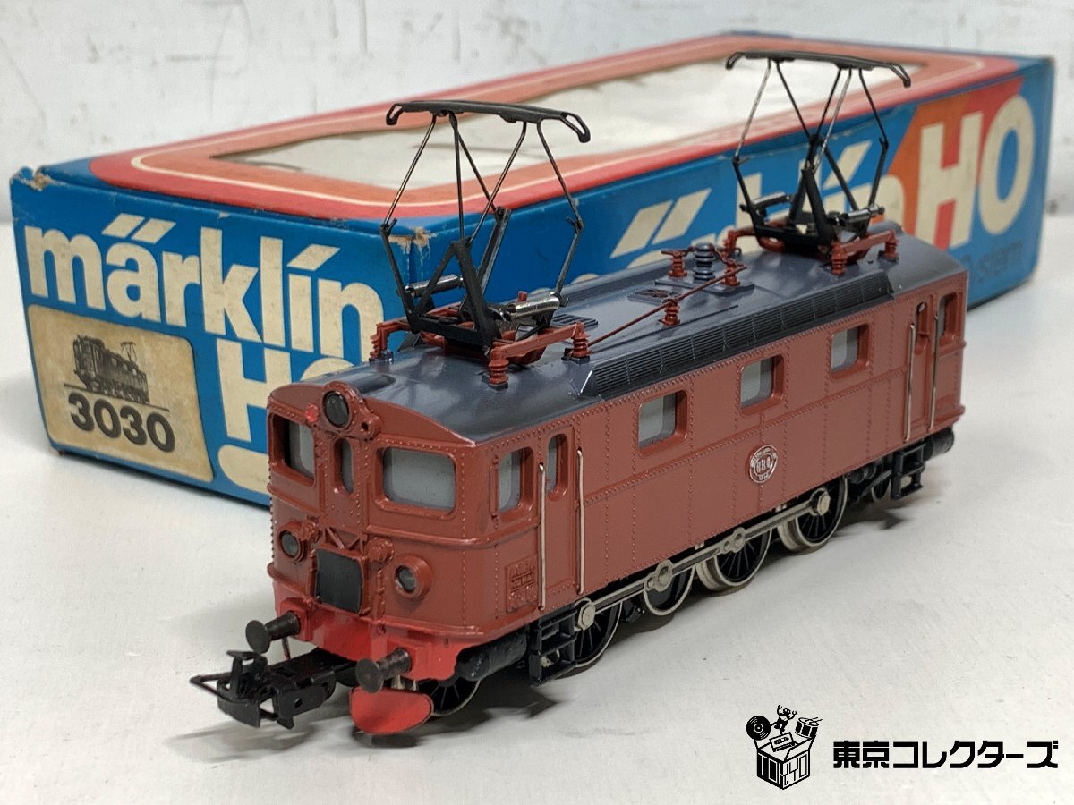 MARKLIN 3030 電気機関車 元箱付き メルクリン HOゲージ…