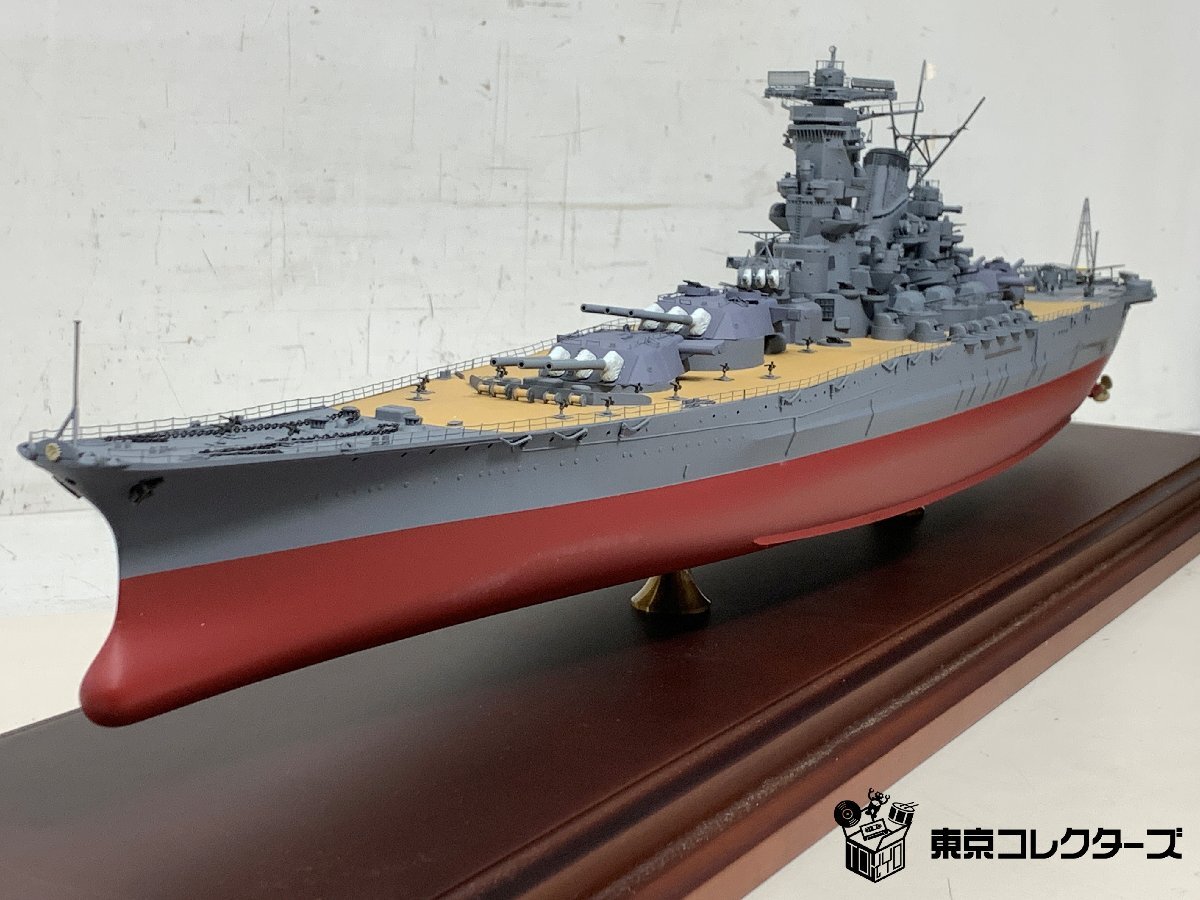 TAMIYA 1/350 戦艦大和 完成品 台座・アクリルカバー付き …