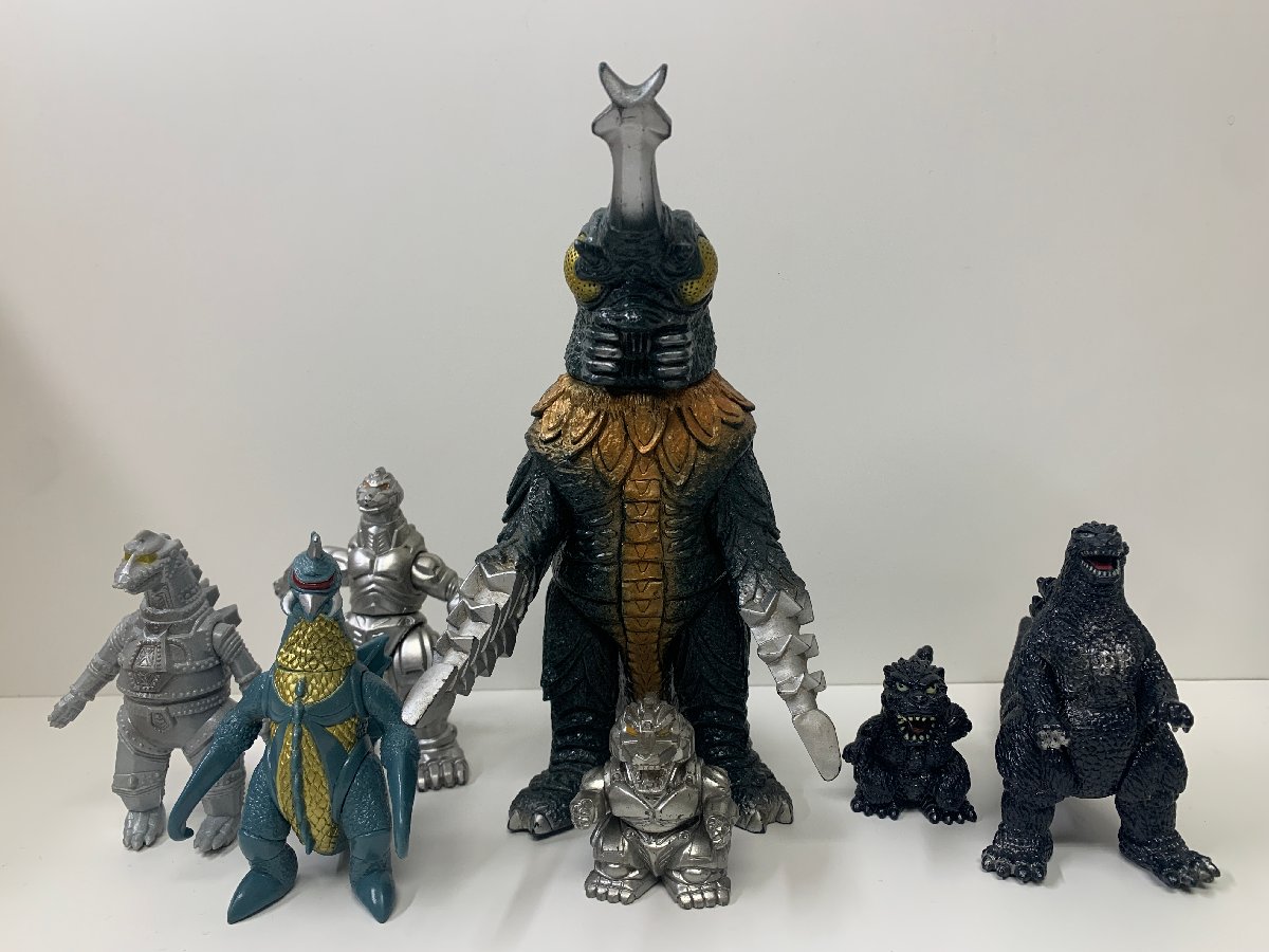 【出張買取】まとめて7体 バンダイ ゴジラ メカゴジラ メガロ ソフビ…