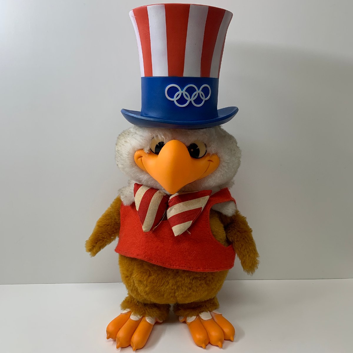 【出張買取】高さ43cm イーグルサム ぬいぐるみ 1980年 ロサン…