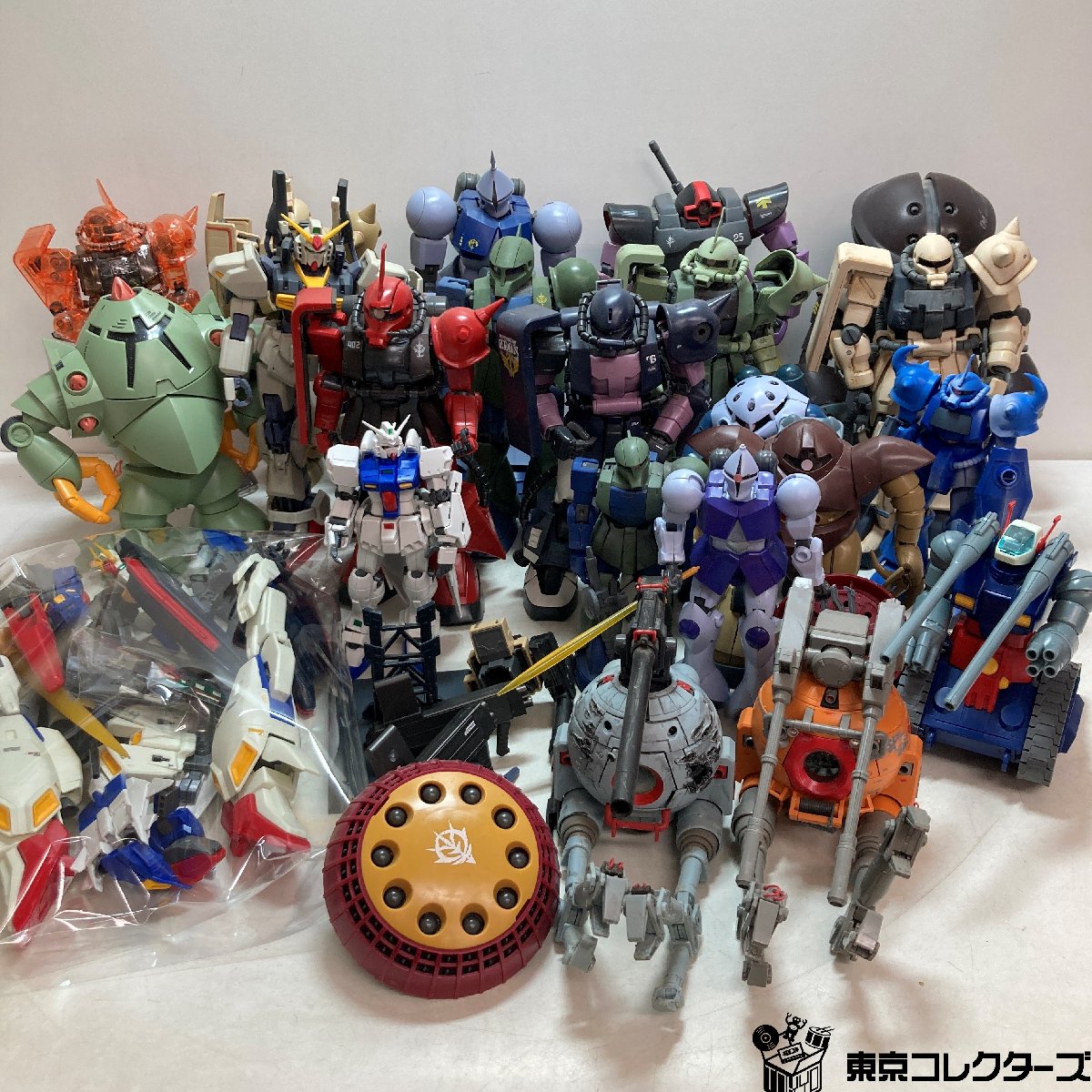 【出張買取】ジャンク ガンダム プラモデル 組立済み まとめて ドム …
