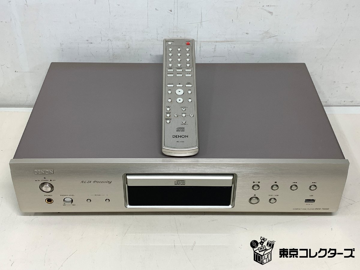 DENON DCD-755SE リモコン付き デノン CDプレーヤー …