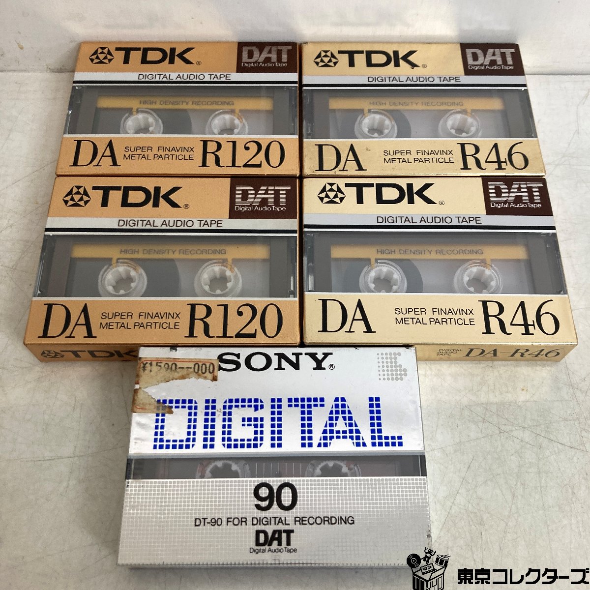 【店頭買取】まとめて3種5点 DATテープ TDK DA-R120 /…