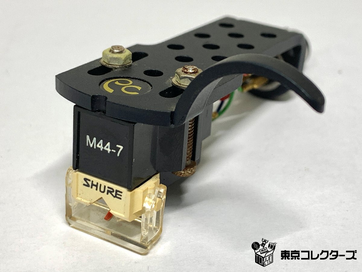 SHURE M44-7 / PICKERING ヘッドシェル付き シュ…