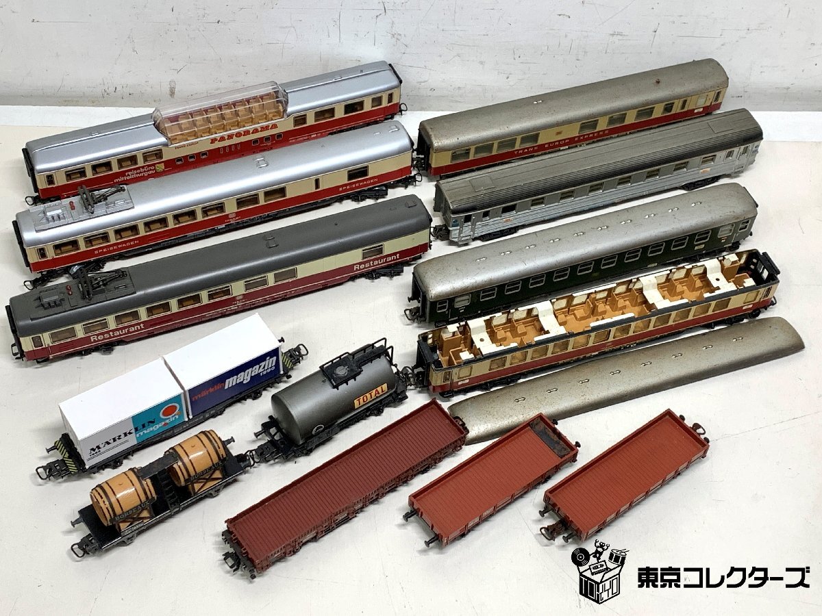 MARKLIN HOゲージ 車両まとめて パノラマ展望客車 食堂車 貨…
