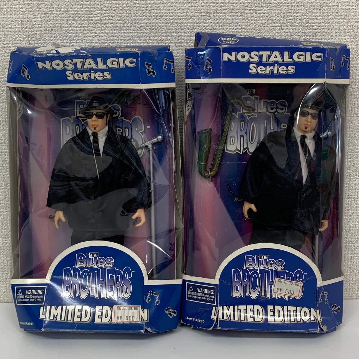 【出張買取】未使用 まとめて2体 FUN 4 ALL ブルース・ブラザーズ フィギュア ジェイク エルウッド NOSTALGIC Series THE Blues BROTHERS ☆