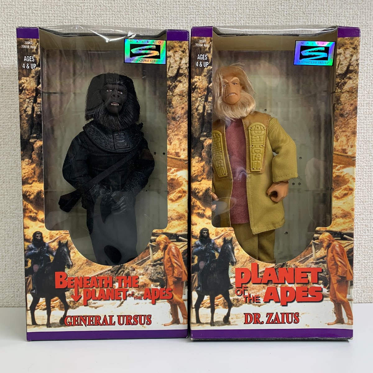 【出張買取】まとめて2体 HASBRO 猿の惑星 フィギュア Planet of the Apes 30th ザイアス / ウルサス ハスブロ