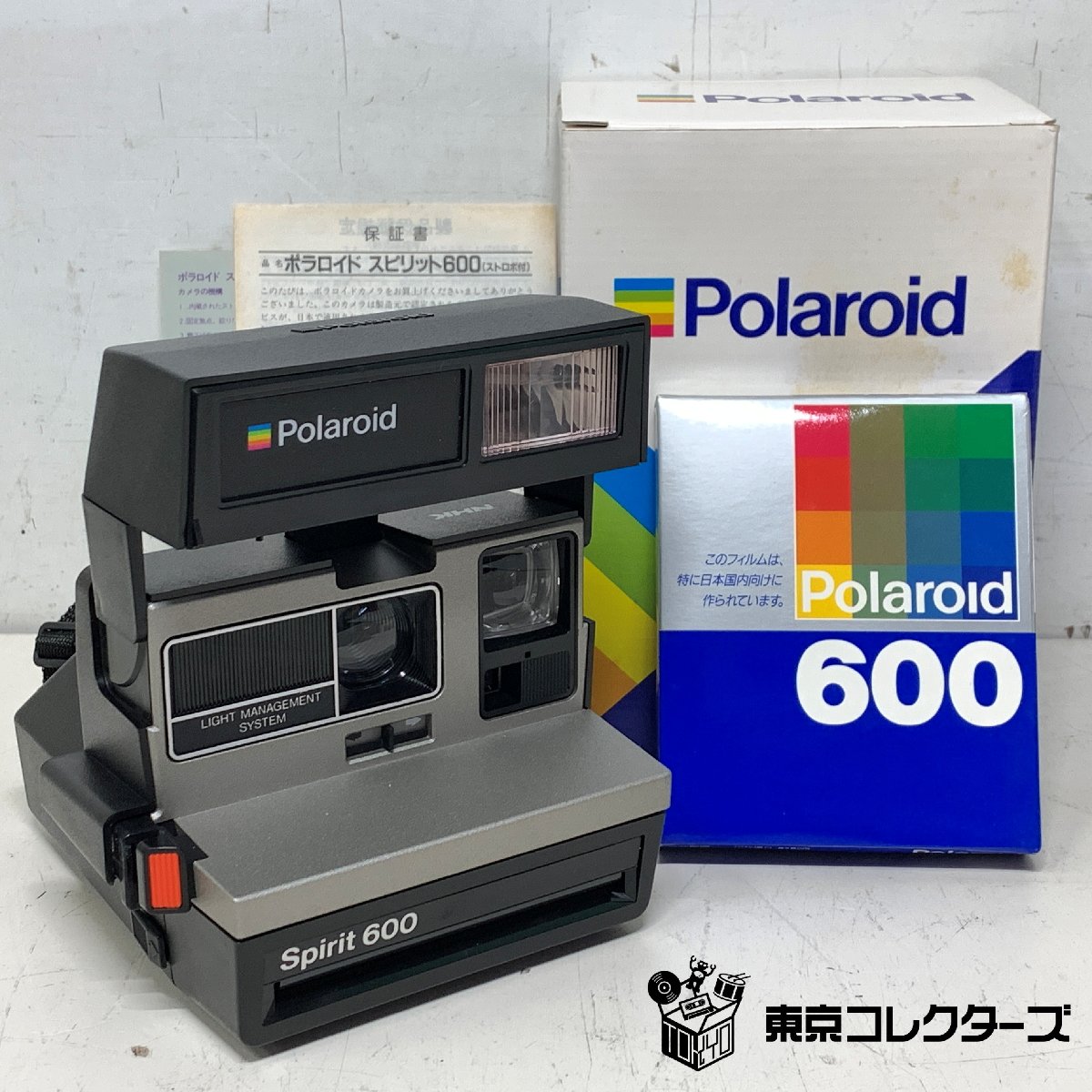 Polaroid Spirit600＜未使用保管品＞フィルム付き ポラ…