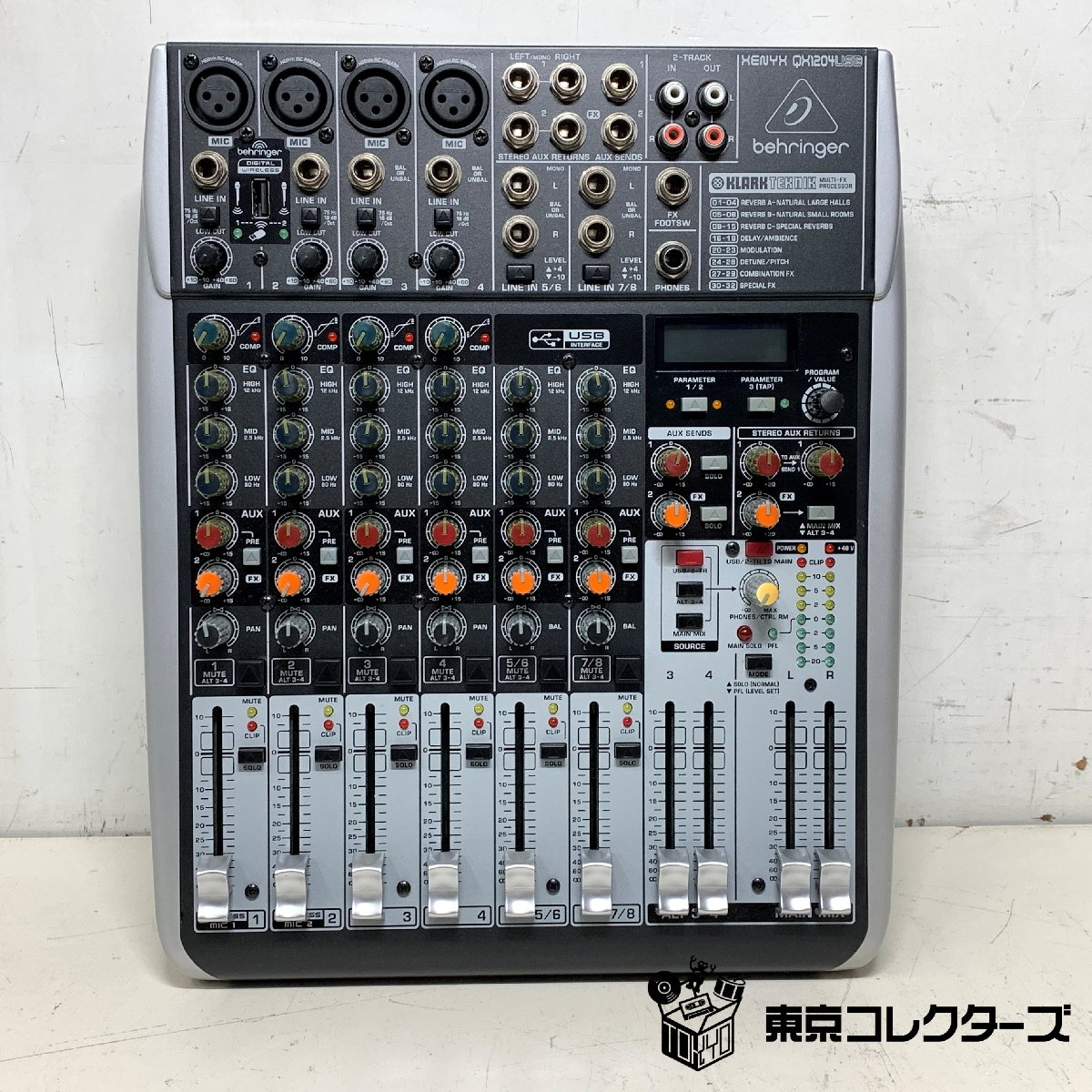 BEHRINGER ベリンガー エフェクト内蔵 12chアナログミキサー