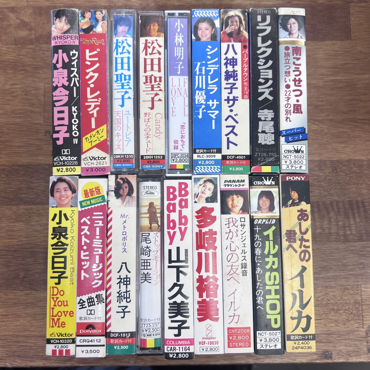 【店頭買取】カセットテープ 小泉今日子 松田聖子 小林明子 イルカ 八…