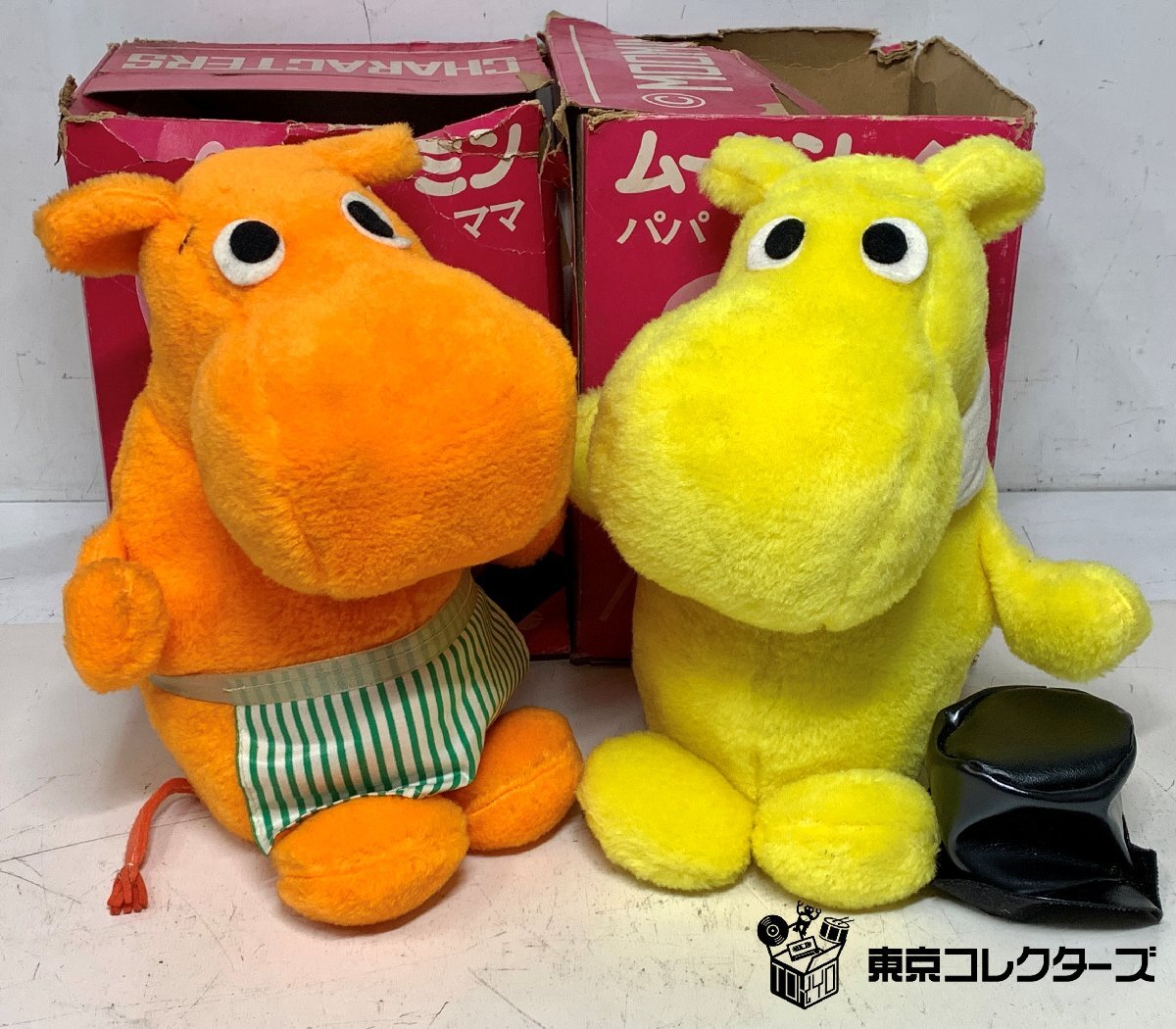 ツクダ ムーミン ぬいぐるみ 2体まとめて 元箱付き
