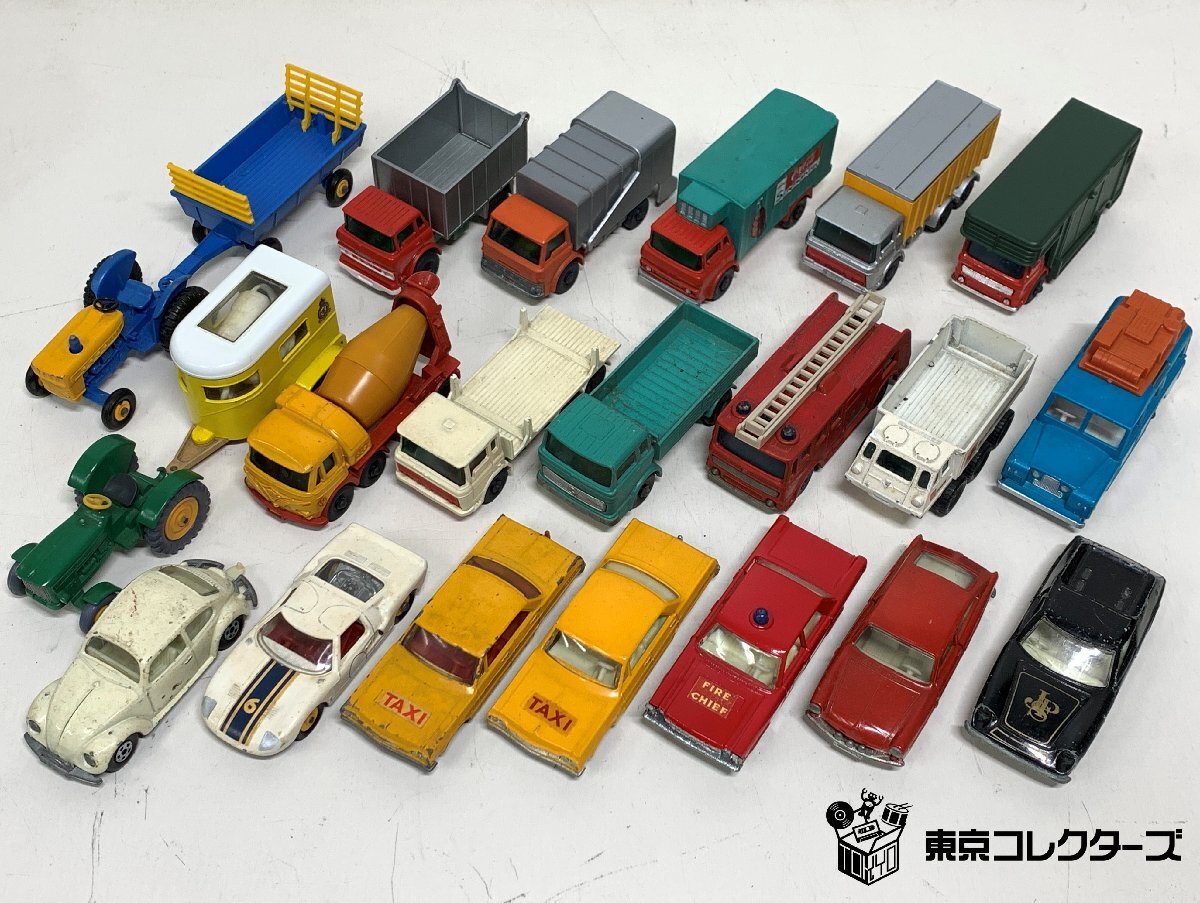 LESNEY MATCHBOX ミニカーまとめて シボレーインパラタク…