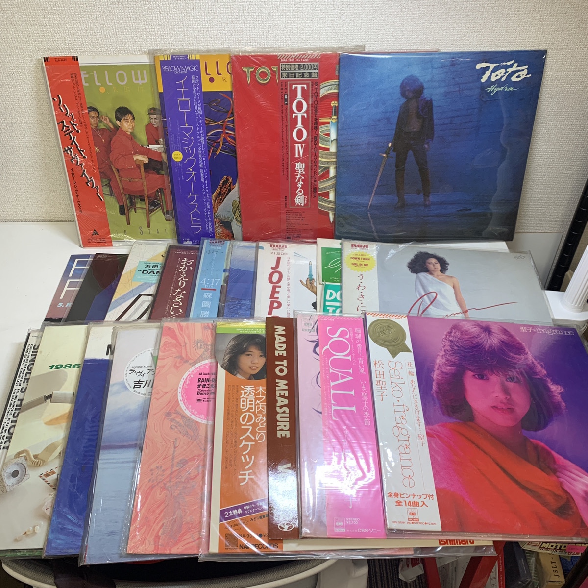【店頭買取】LPレコード Y.M.O 松田聖子 TOTO 他 当日持ち…