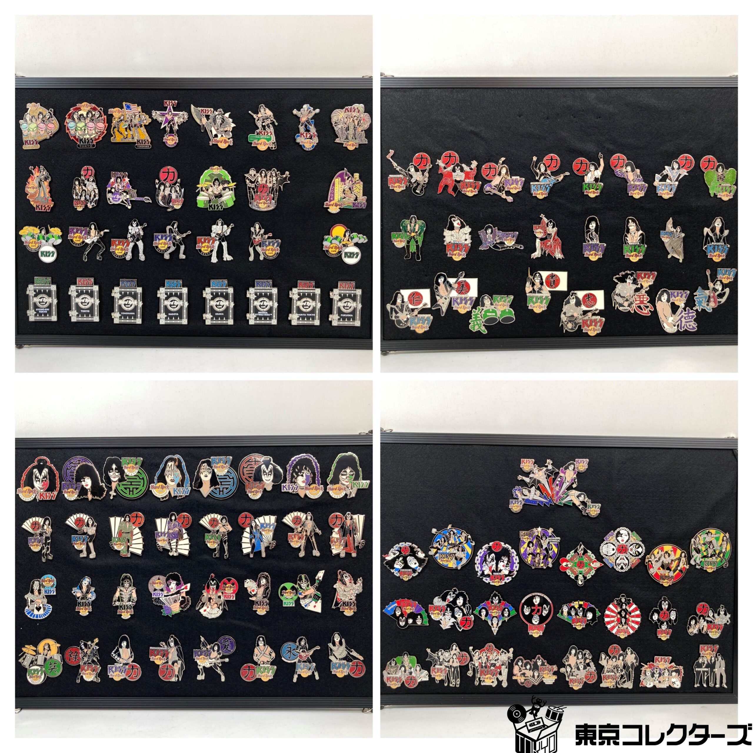 【出張買取】ピンバッジ まとめて100点以上 ハードロックカフェ キッ…