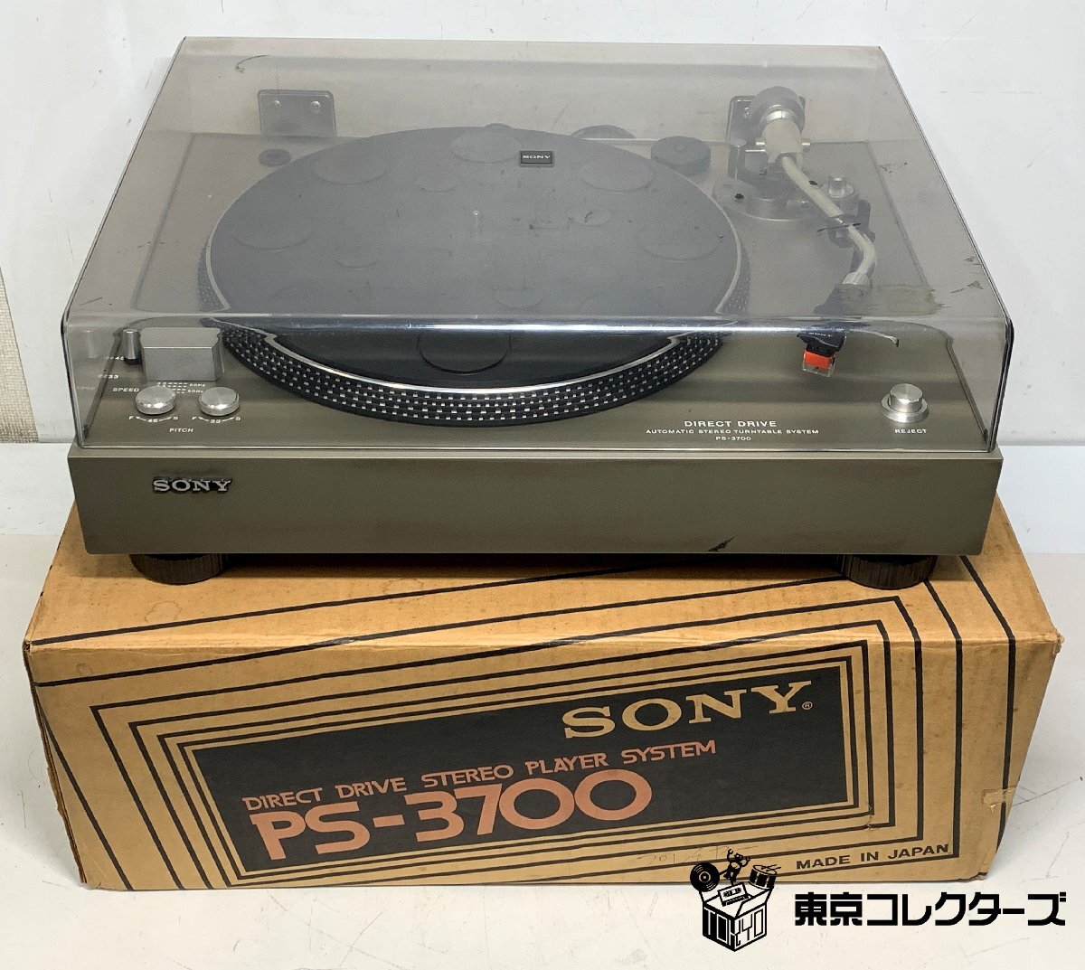 SONY PS-3700 カートリッジ VL15G付き ソニー レコー…