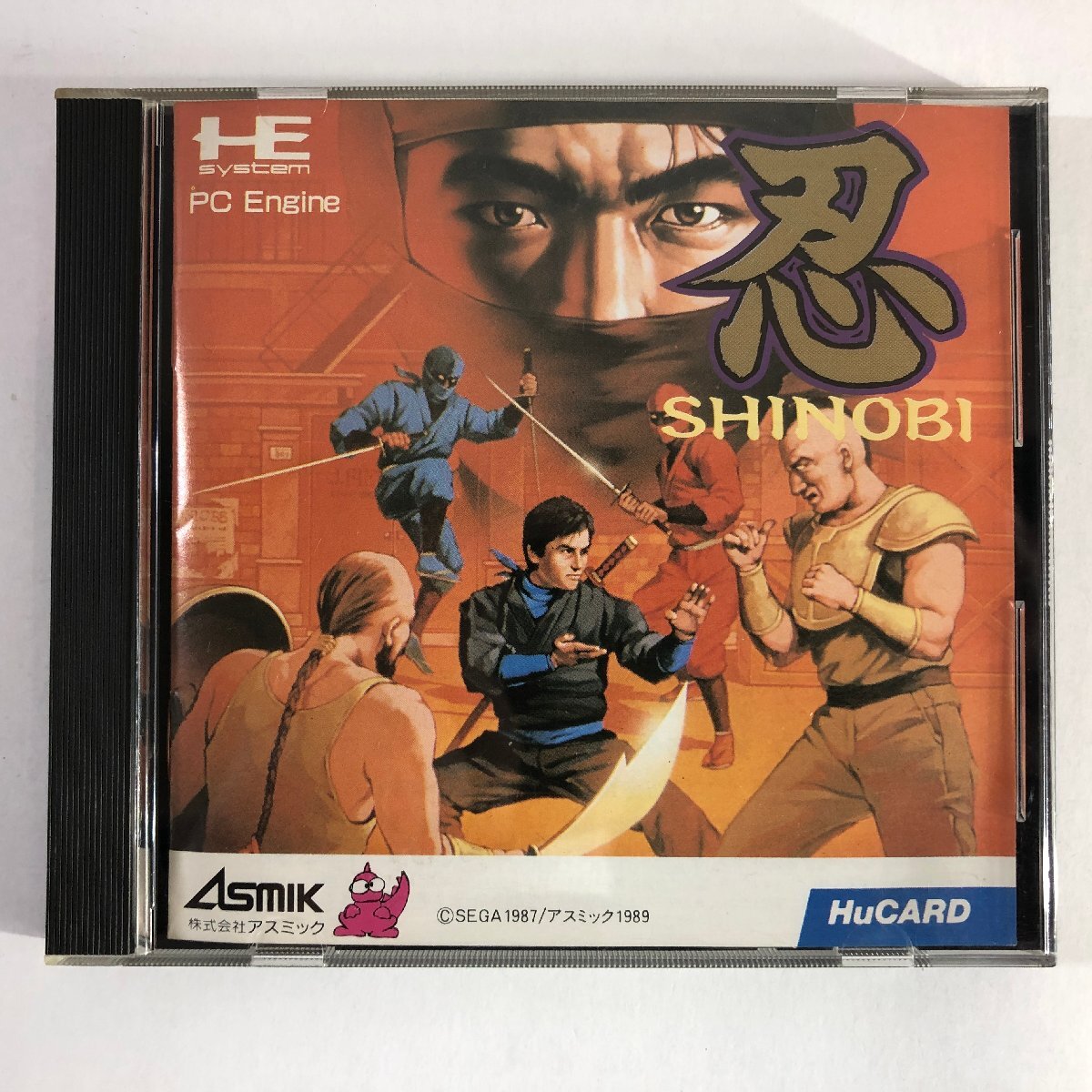 PC Engine「忍 SHINOBI」ASMIK AS01001 P…