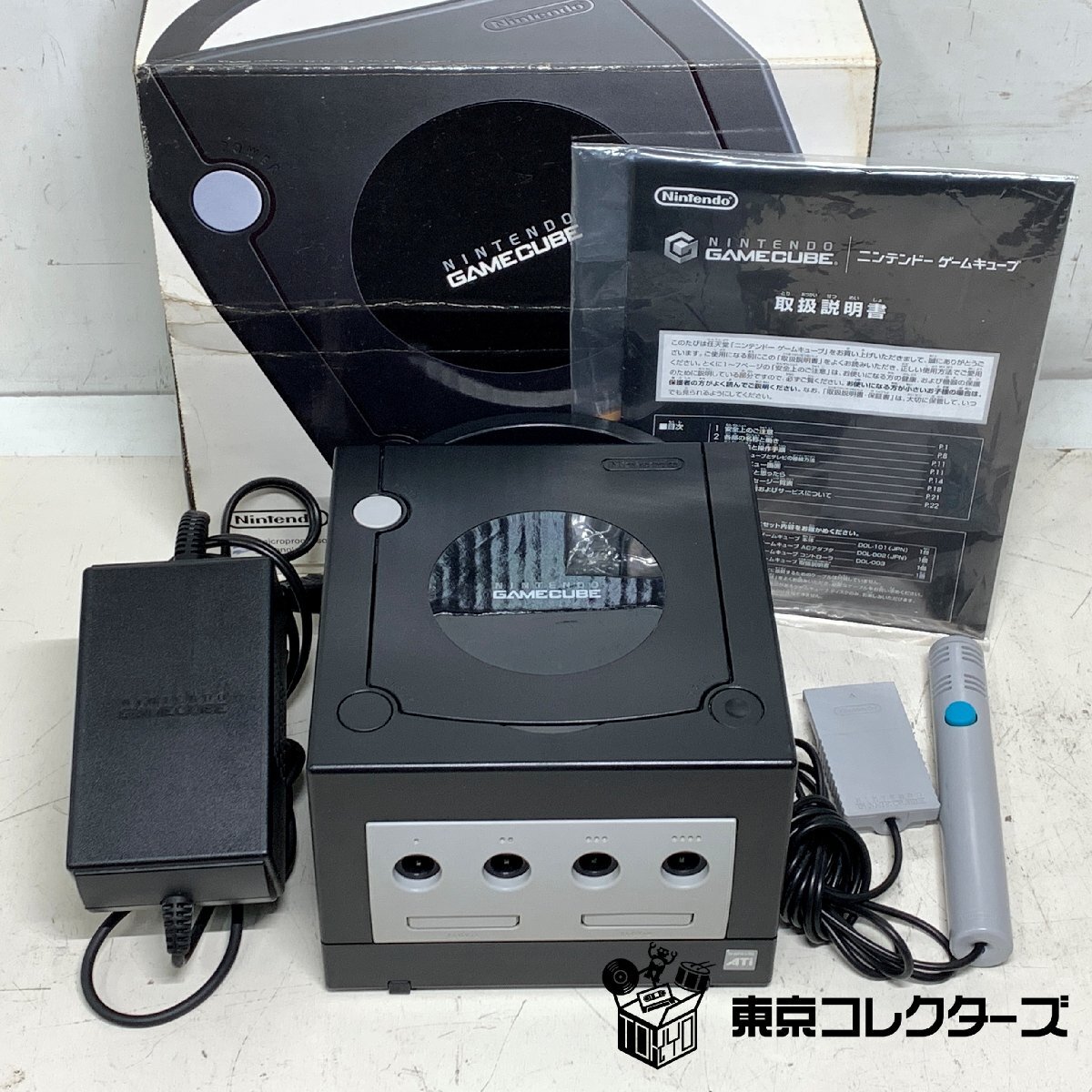 ニンテンドー ゲームキューブ 本体 DOL-101 元箱・取説付き マ…
