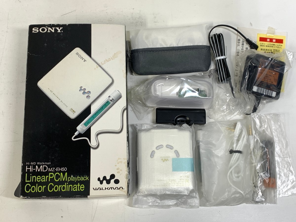 【出張買取】ポータブルMDプレーヤー ソニー  MZ-EH50 ※取説…