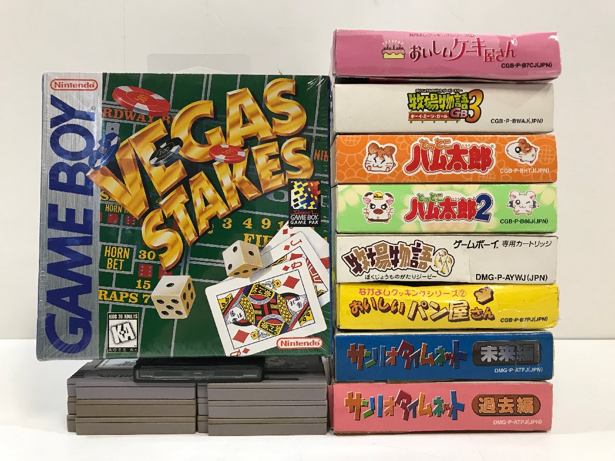 【出張買取】ゲームソフト GB  牧場物語 とっとこハム太郎 サンリオ…