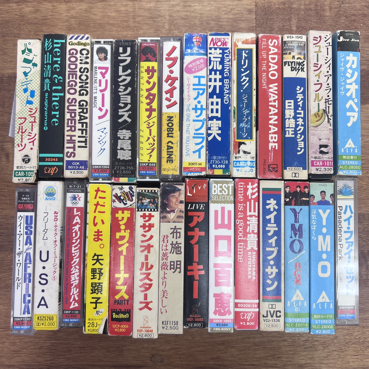 【店頭買取】カセットテープ Y.M.O 矢野顕子 カシオペア など 邦…