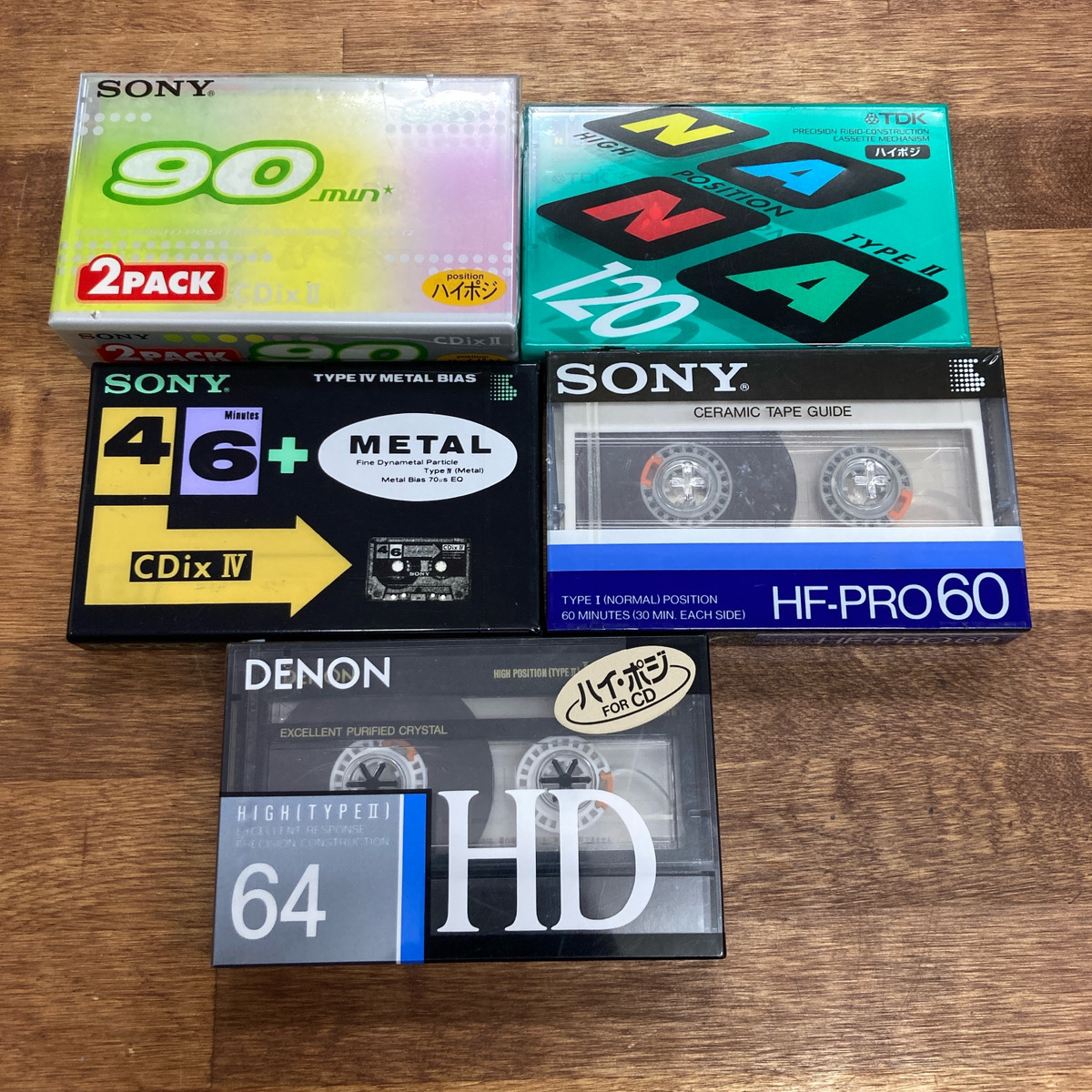 【店頭買取】カセットテープ  SONY CDIX メタル TDK AD…
