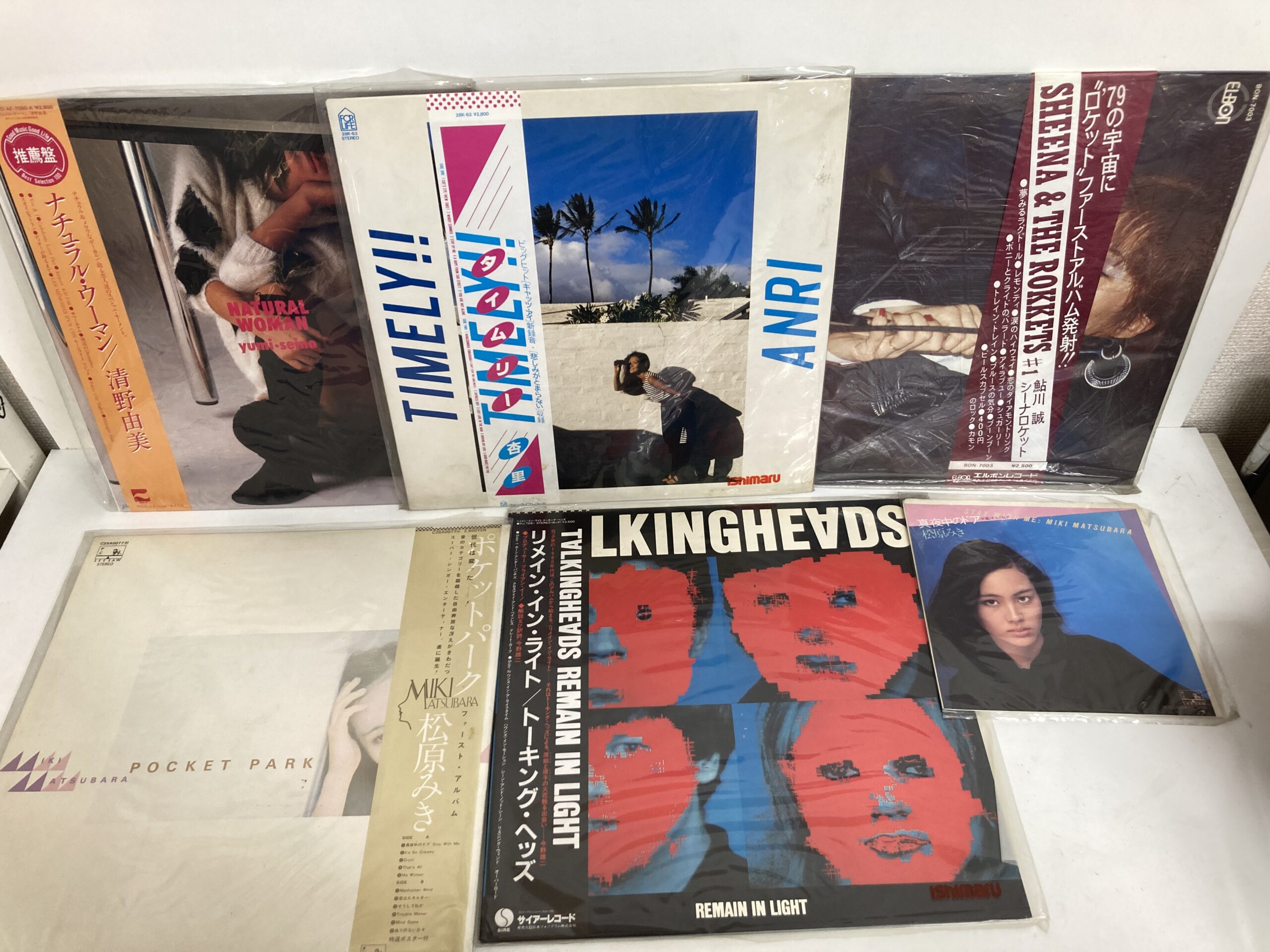 【店頭買取】LPレコード シティポップ 清野由美 杏里 松原みき など…