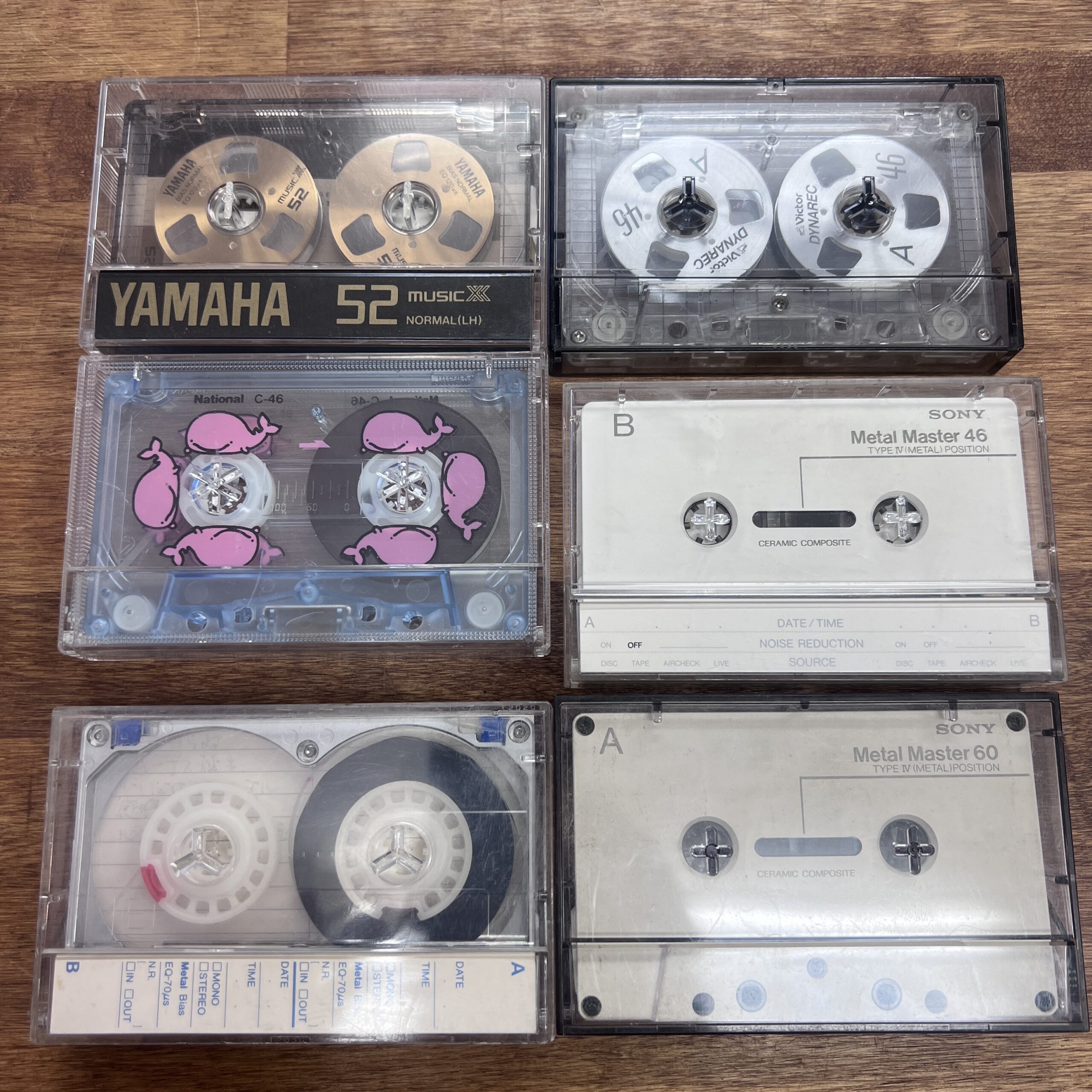 【店頭買取】録音済カセットテープ  ソニー メタルマスター46 60 …