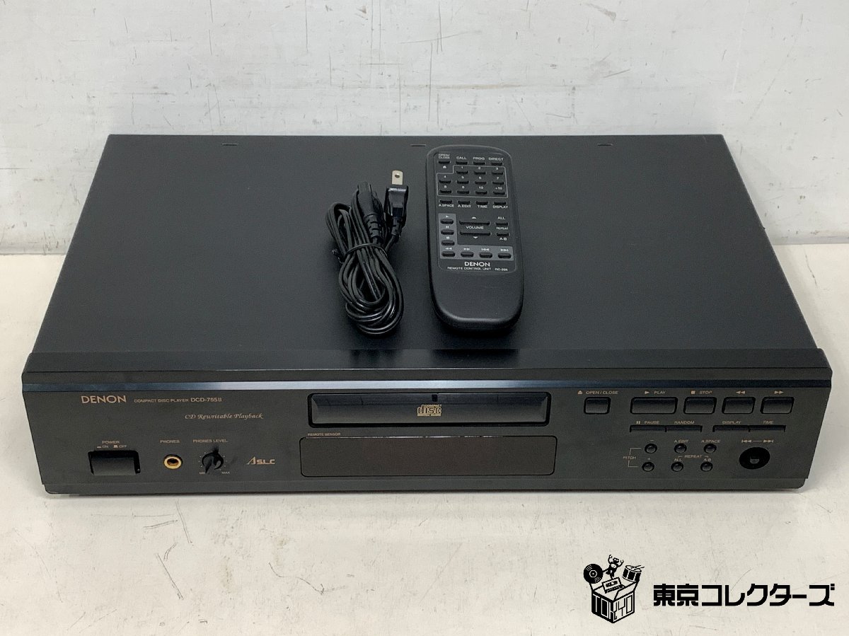 【出張買取】オーディオ機器 DENON DCD-755Ⅱ CDプレーヤ…