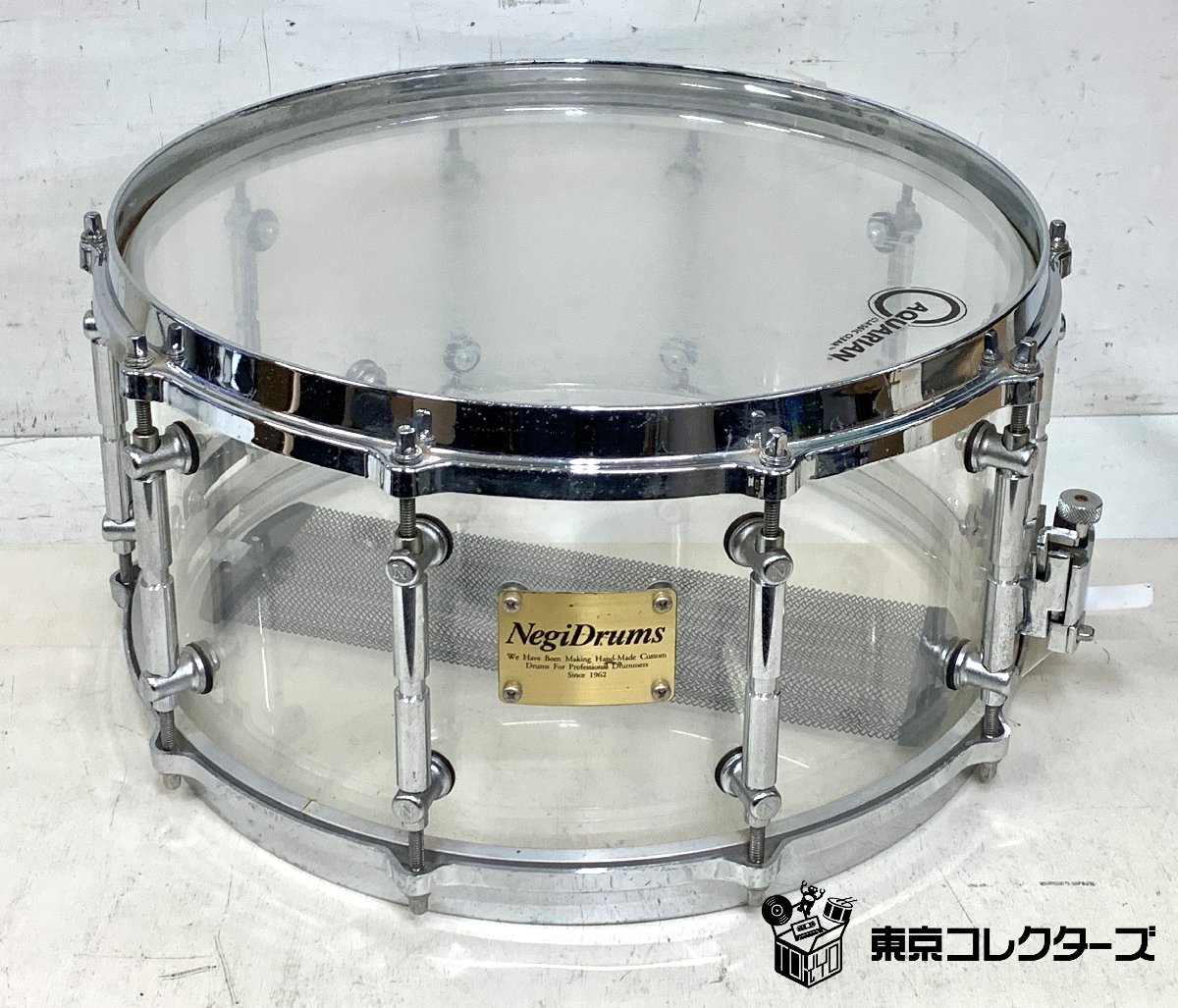 【出張買取】Negi Drums AK1470D アクリルシェル スネアドラム|東京コレクターズ
