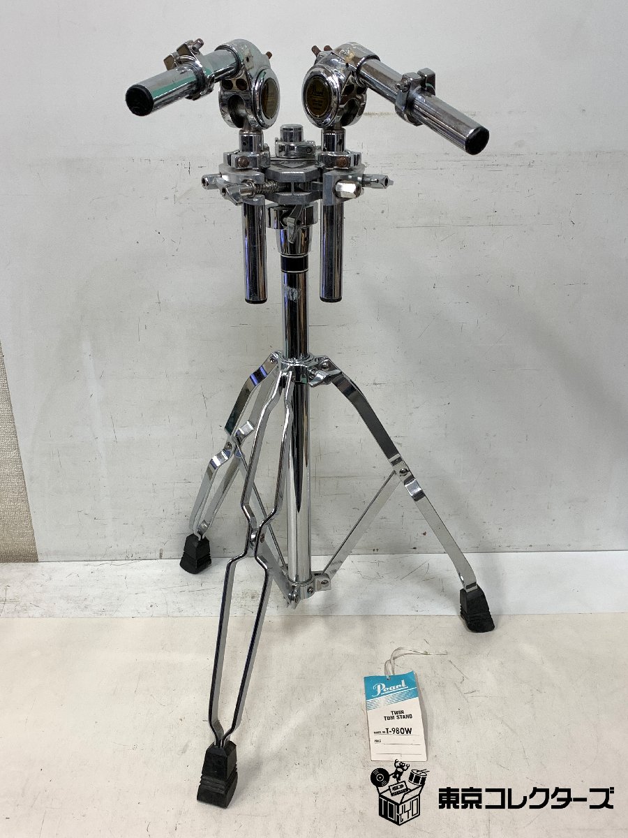 【出張買取】楽器 Pearl T-980W ツインタムスタンド ドラム…