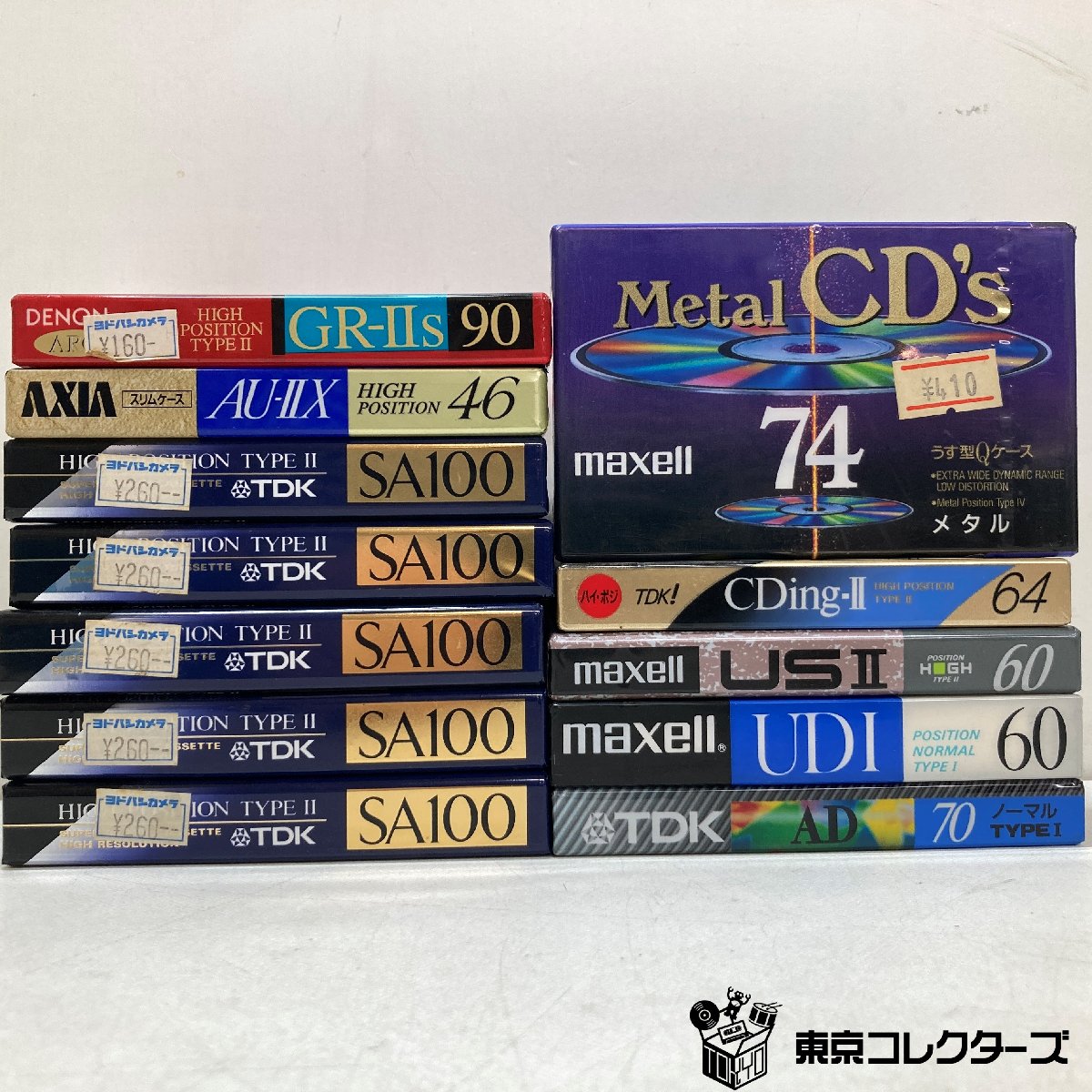 【出張買取】カセットテープ maxell CD’S 74 / TDK …