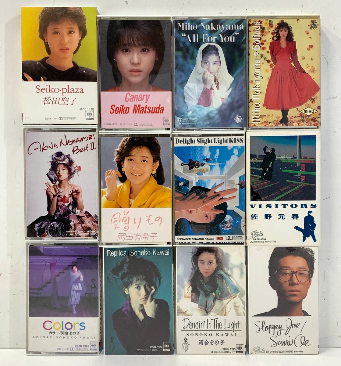 【出張買取】カセットテープ 松田聖子 中山美穂 中森明菜 ほか｜東京コ…