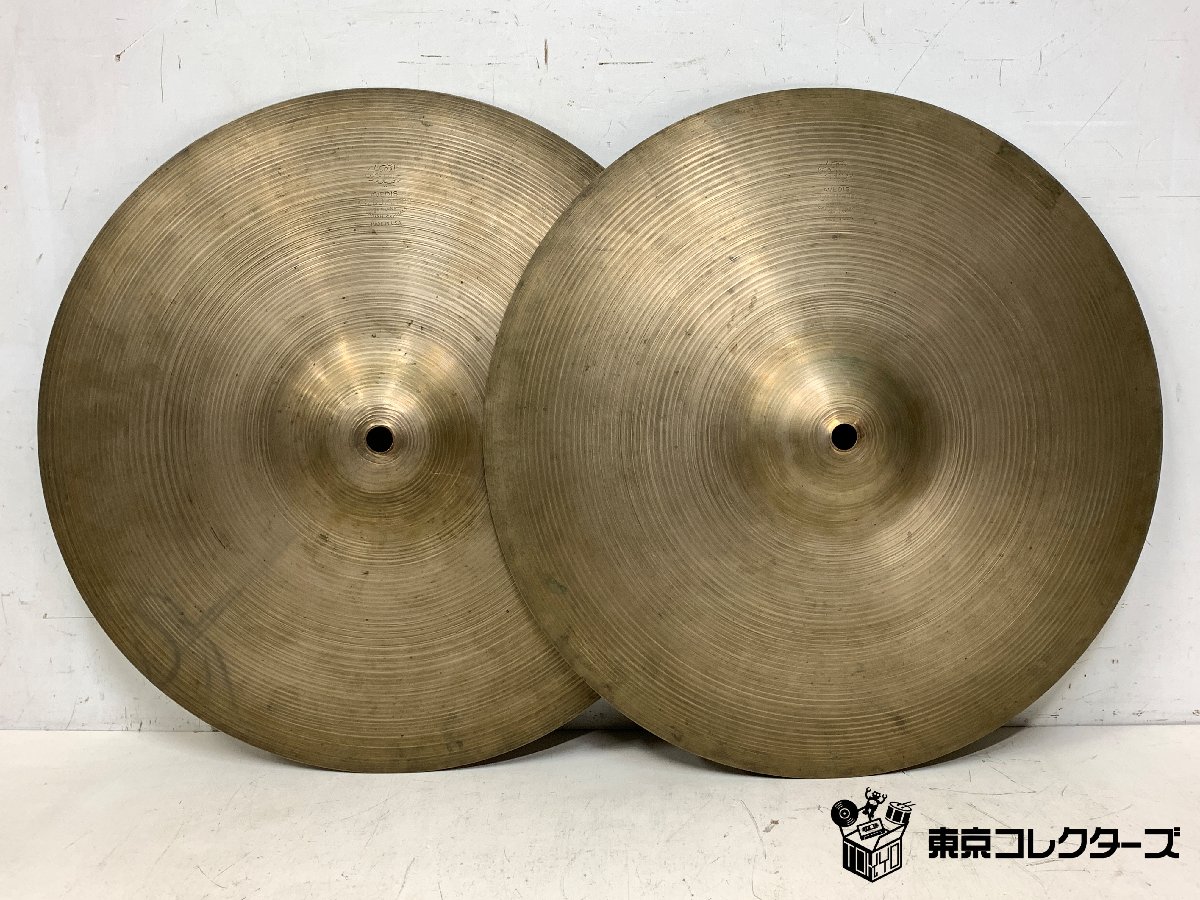 【出張買取】楽器 Zildjian ハイハットシンバル ペア 14イン…