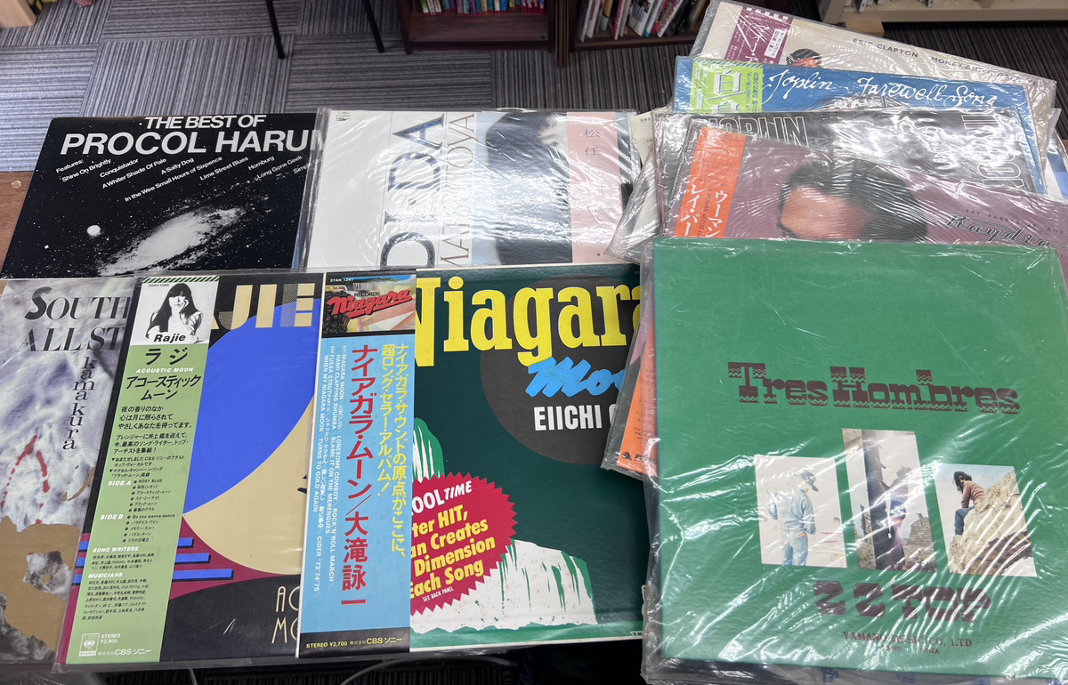 【店頭買取】レコード 大瀧詠一 サザンオールスターズ ZZトップ ほか…
