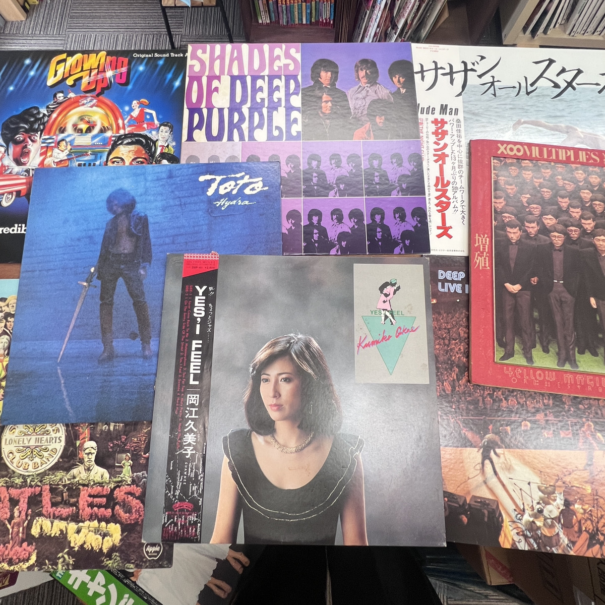 【店頭買取】レコード ディープ・パープル TOTO YMOなど｜東京コ…