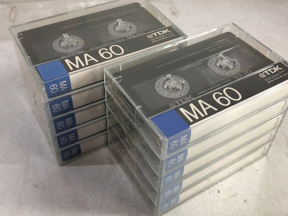 【出張買取】カセットテープ TDK MA 60 メタルテープ 未開封｜…